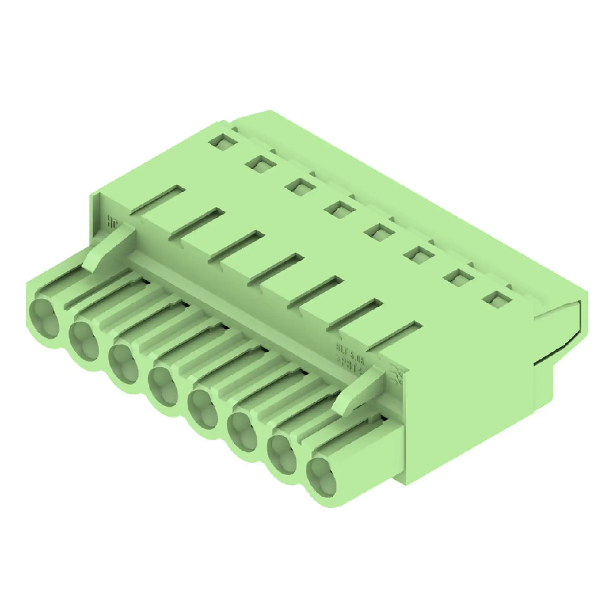 Weidmüller 1992000000 PCB connector (wire connection), 320 V, 27 A, Pitch in mm: 5.08, 2.5 mm², Number of poles: 8, TOP connection, Box (img_001)