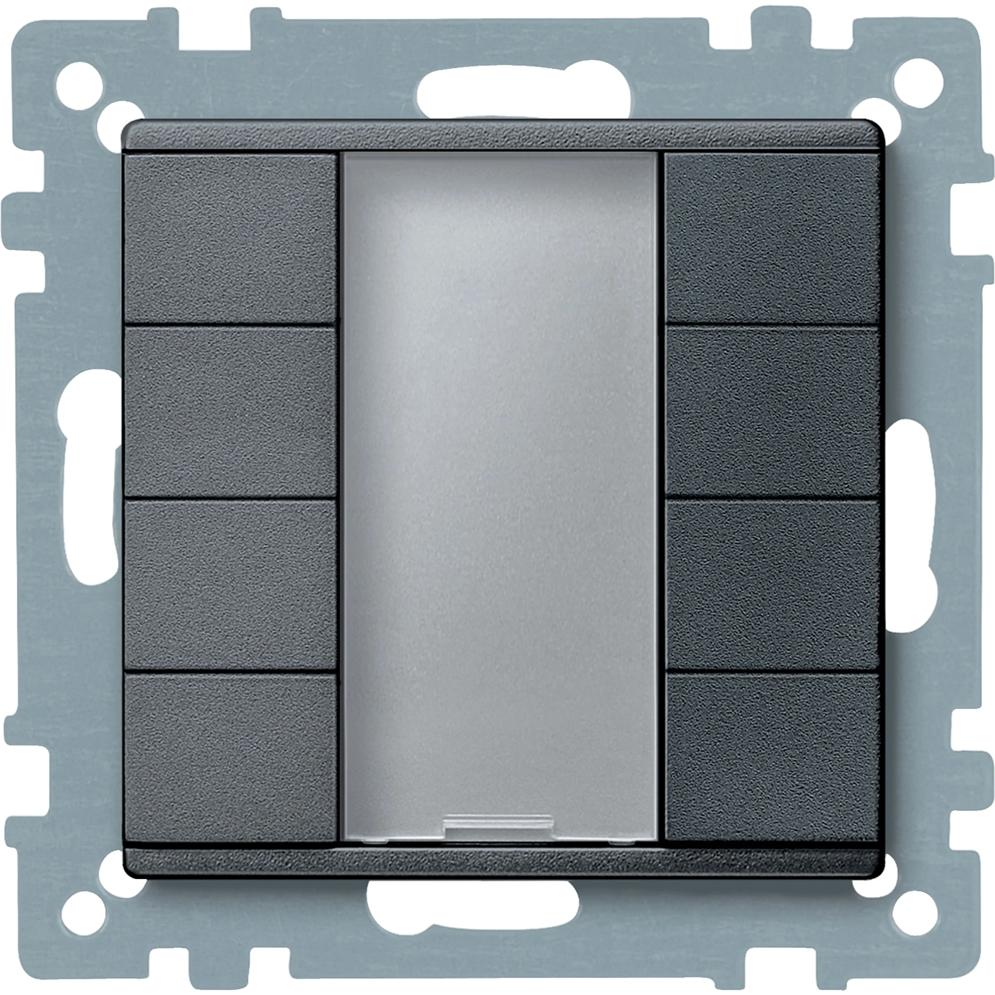 Schneider Electric MTN627814 Quad Button plus, anthracite, System M (img_001) Schneider Electric MTN627814 Quad Button plus, anthracite, System M (img_001)