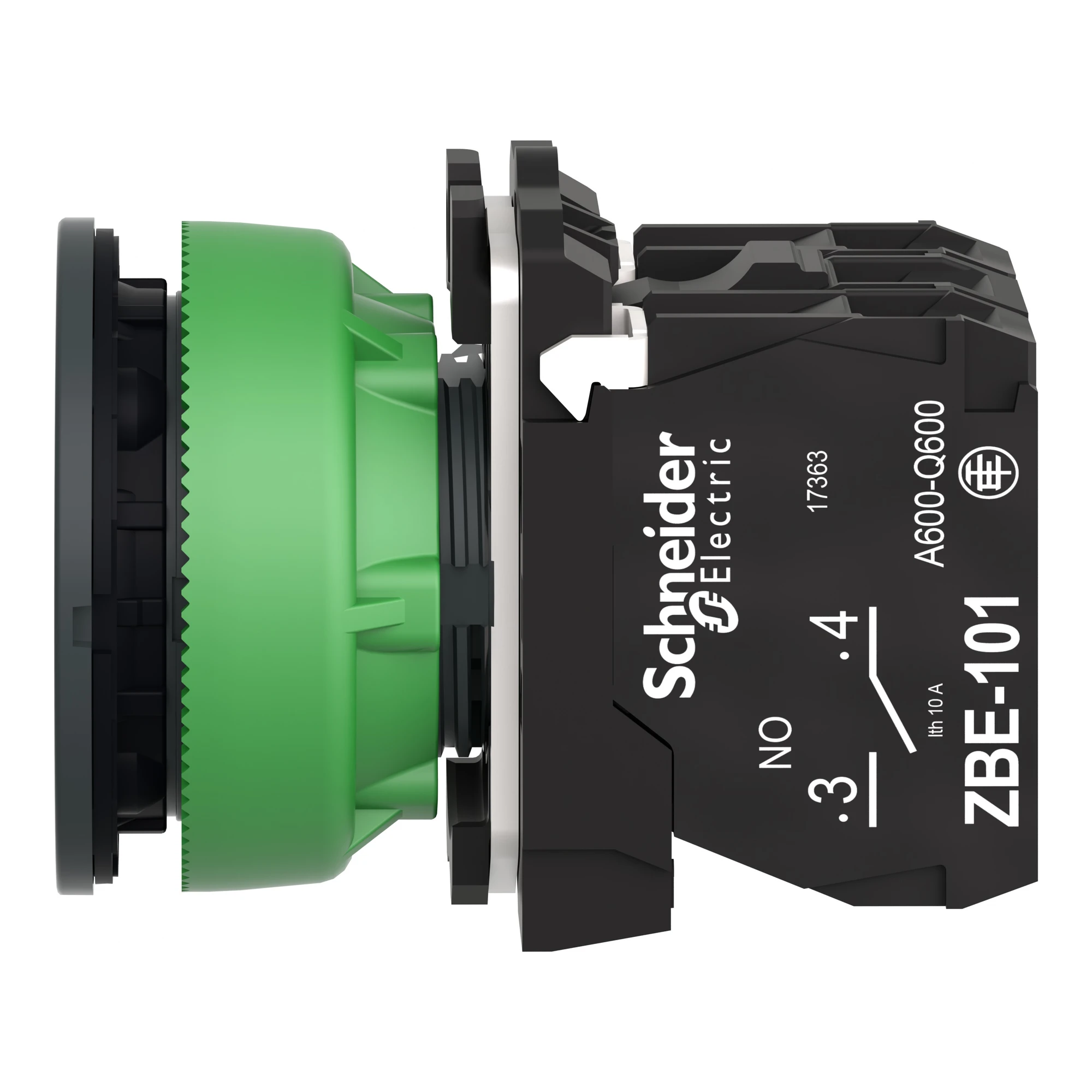 Schneider Electric XB5FW36G5 Illuminated push button, Harmony XB5F, plastic, antimicrobial, blue, 30mm, universal LED, 1NC + 1NO, 110-120V AC (img_004) Schneider Electric XB5FW36G5 Illuminated push button, Harmony XB5F, plastic, antimicrobial, blue, 30mm, universal LED, 1NC + 1NO, 110-120V AC (img_004)