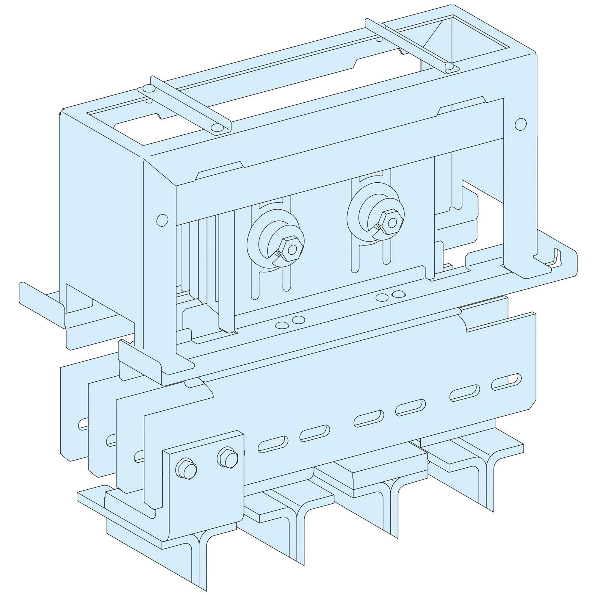 Schneider Electric LVS04735 PrismaSeT-P, Canalis KT, 3-pole connection block 3200A, MasterPacT MTZ2 (img_001) Schneider Electric LVS04735 PrismaSeT-P, Canalis KT, 3-pole connection block 3200A, MasterPacT MTZ2 (img_001)