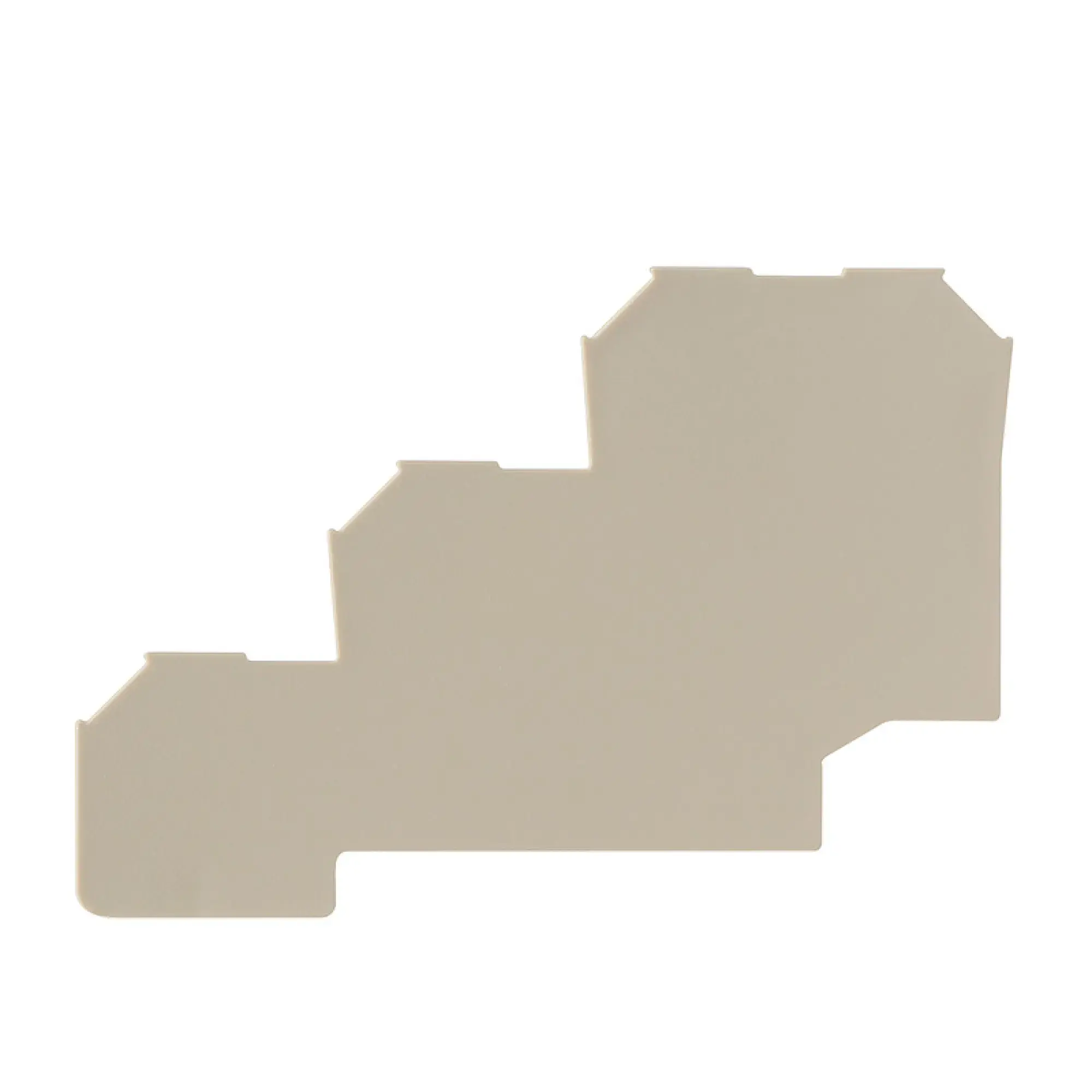 Weidmüller 1783550000 End plate (terminals), dark beige, Height: 65.65 mm, Width: 1.5 mm, V-0, Wemid (img_001) Weidmüller 1783550000 End plate (terminals), dark beige, Height: 65.65 mm, Width: 1.5 mm, V-0, Wemid (img_001)