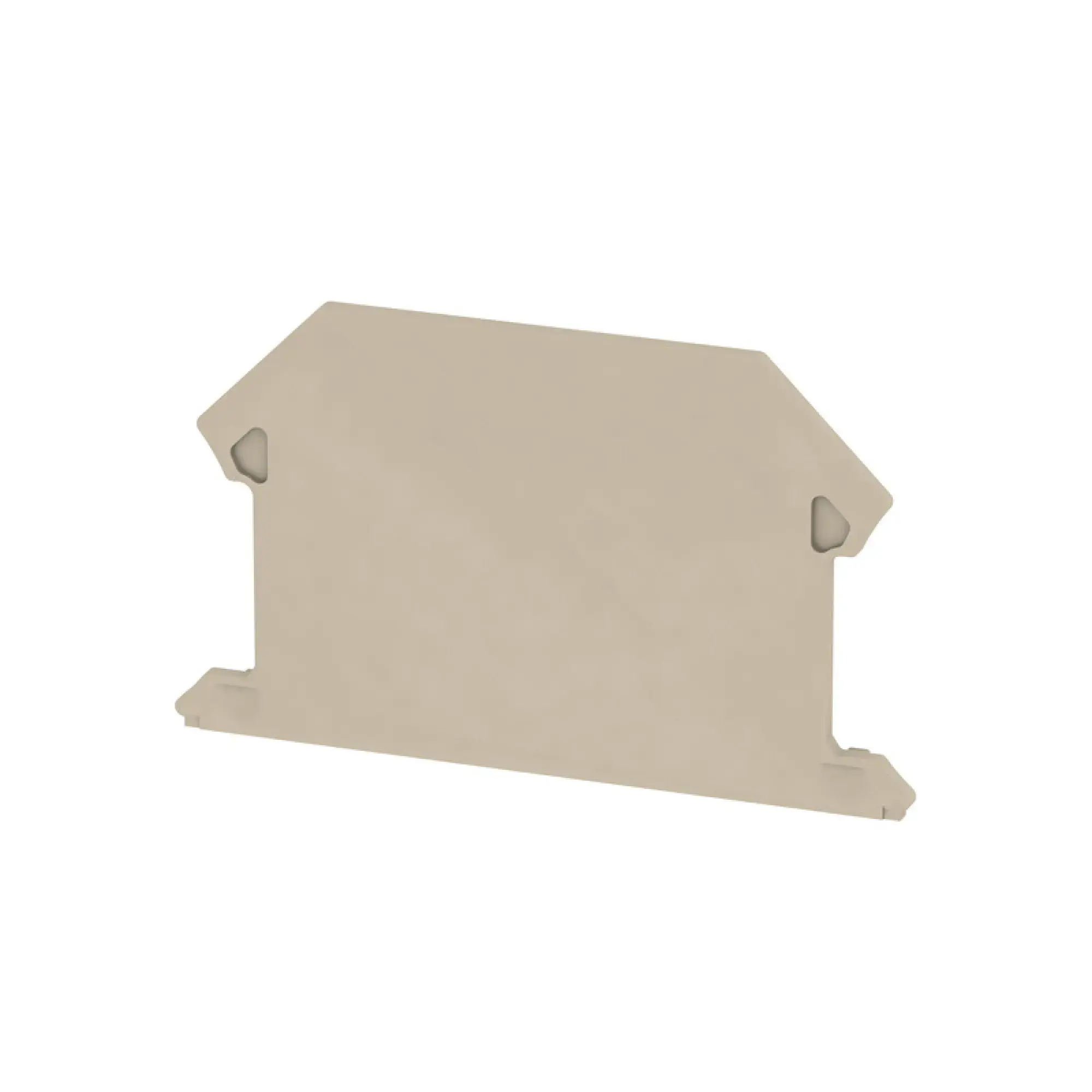 Weidmüller 1272380000 End plate (terminals), dark beige, Height: 56 mm, Width: 1.5 mm, V-0, Wemid (img_001) Weidmüller 1272380000 End plate (terminals), dark beige, Height: 56 mm, Width: 1.5 mm, V-0, Wemid (img_001)