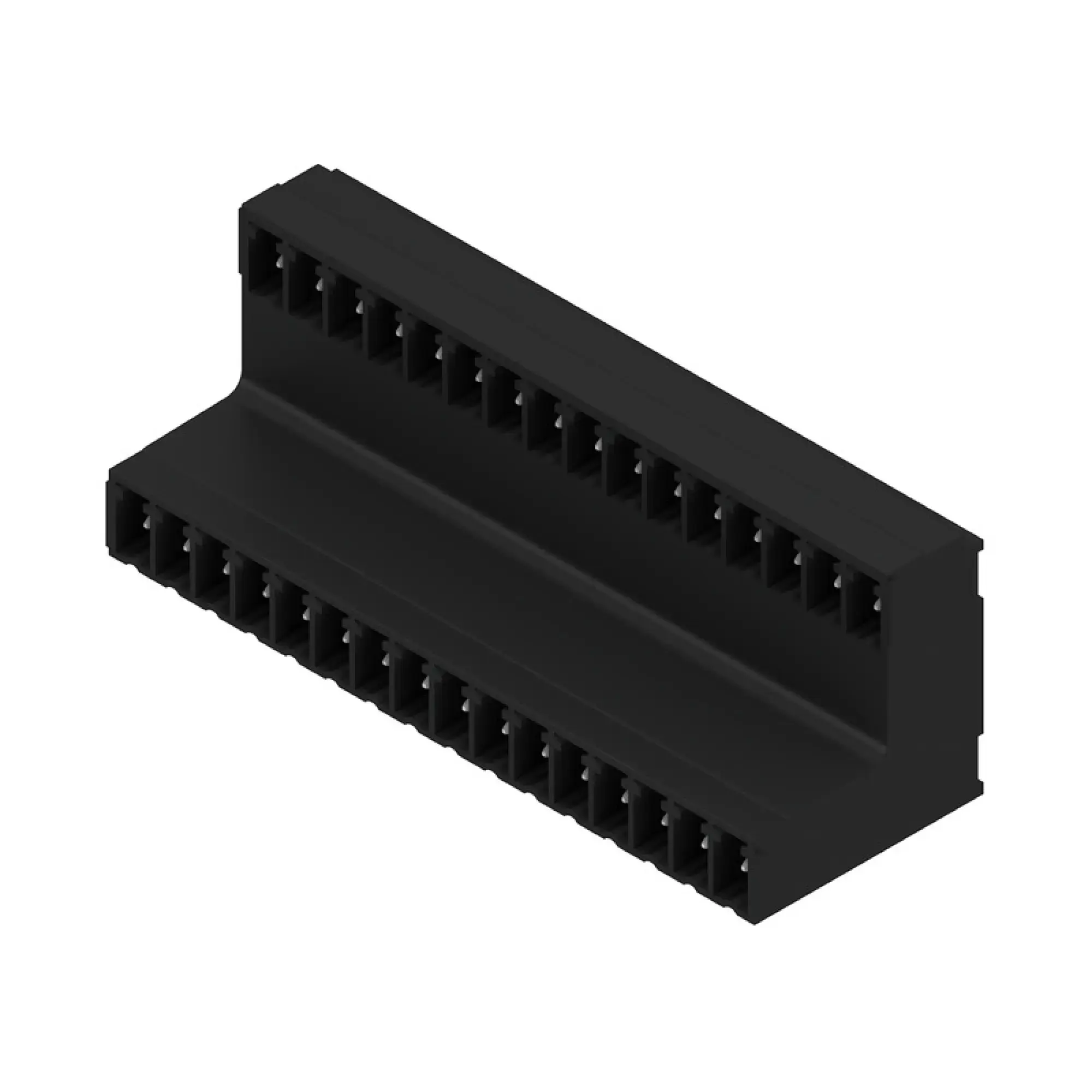 Weidmüller 1033960000 PCB connector (board connection), 160 V, 17.5 A, Pitch in mm: 3.81, Number of poles: 32, THT/THR solder connection, Box (img_001)