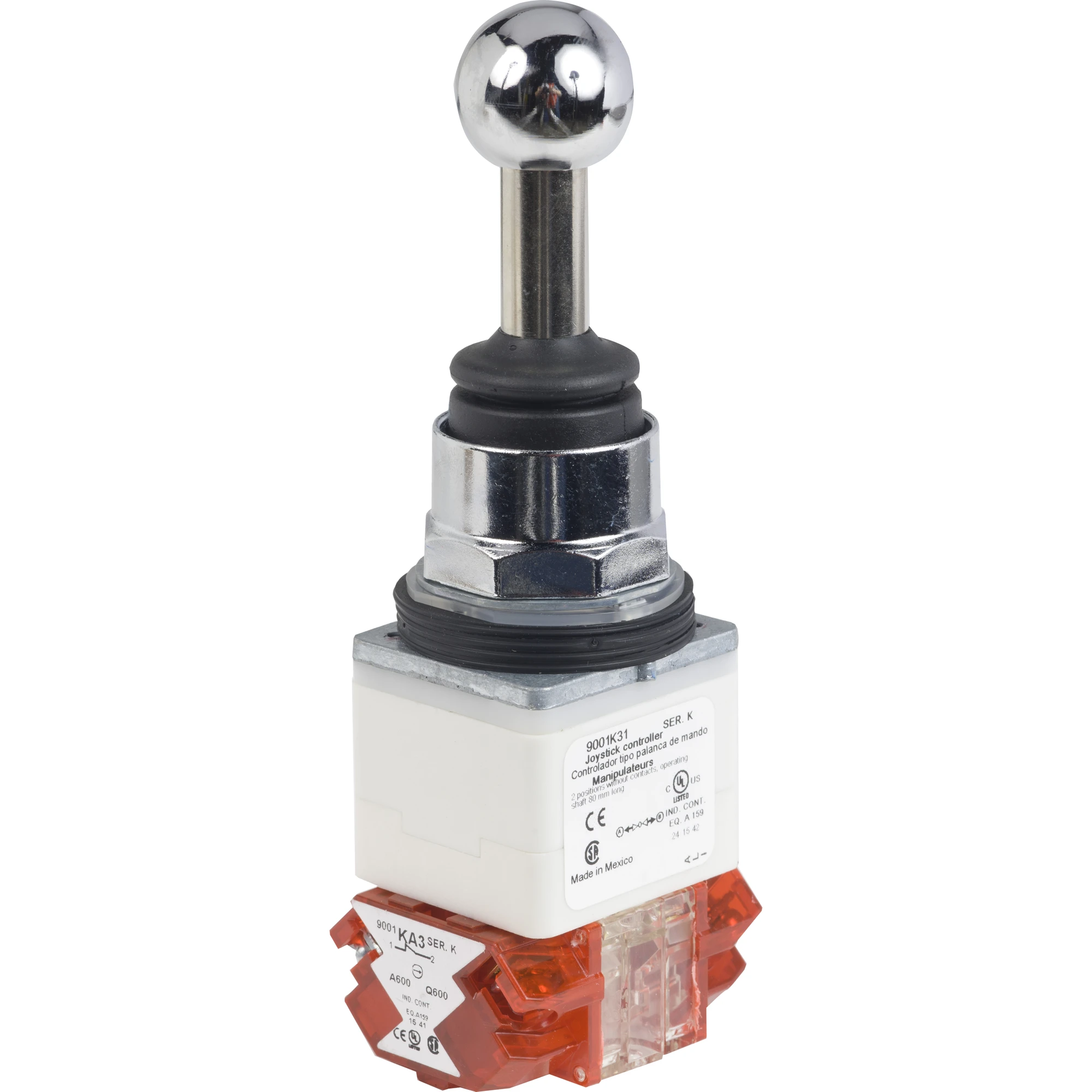 Schneider Electric 9001K31H8 Joystick-Controller, Ø 30, 3 Stellungen, ohne Rastung, 2 Ö (img_001) Schneider Electric 9001K31H8 Joystick-Controller, Ø 30, 3 Stellungen, ohne Rastung, 2 Ö (img_001)