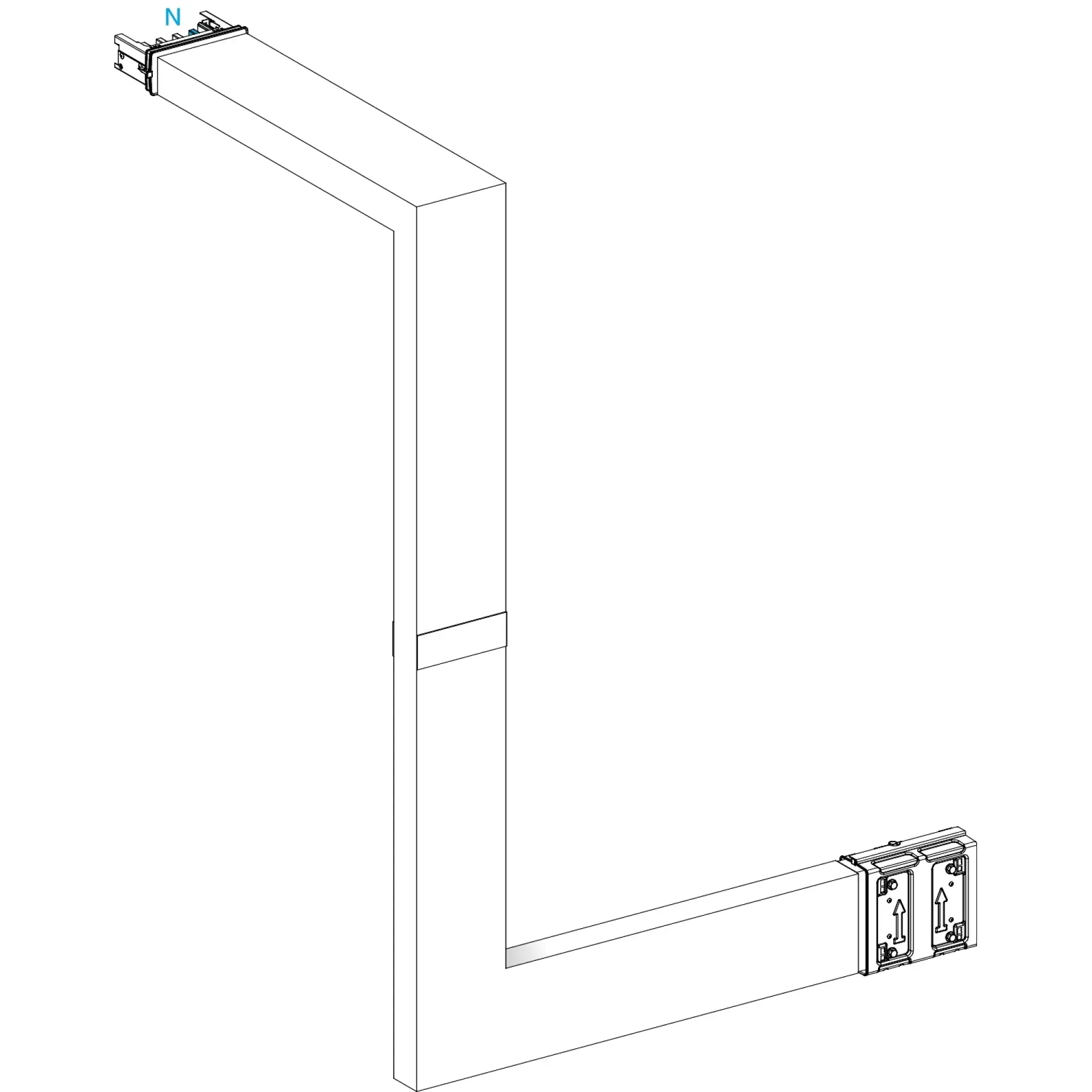 Schneider Electric KSA250DMBL43F KSA Multi-directional Change, 250A, Upwards Right, Fire Barrier (img_002) Schneider Electric KSA250DMBL43F KSA Multi-directional Change, 250A, Upwards Right, Fire Barrier (img_002)