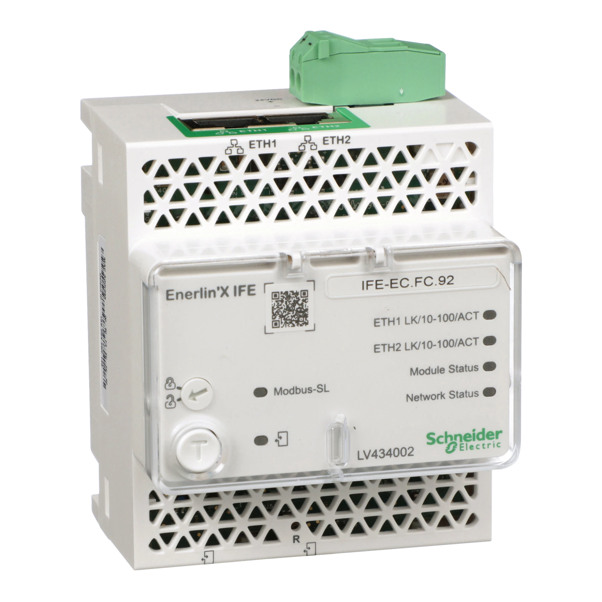 Schneider Electric LV434002 IFE Ethernet Communication Module Gateway for Multiple Circuit Breakers (img_001) Schneider Electric LV434002 IFE Ethernet Communication Module Gateway for Multiple Circuit Breakers (img_001)