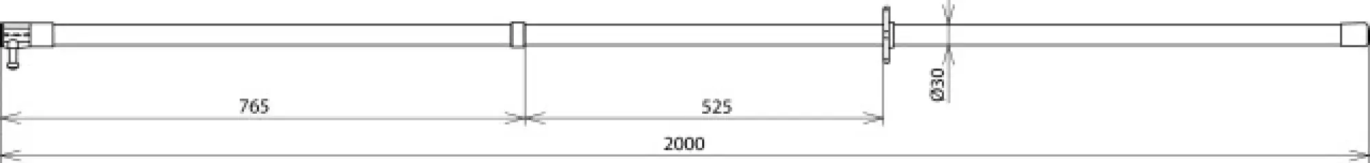 Dehn 763612 Switching stick 36kV L 2000mm (img_002) Dehn 763612 Switching stick 36kV L 2000mm (img_002)