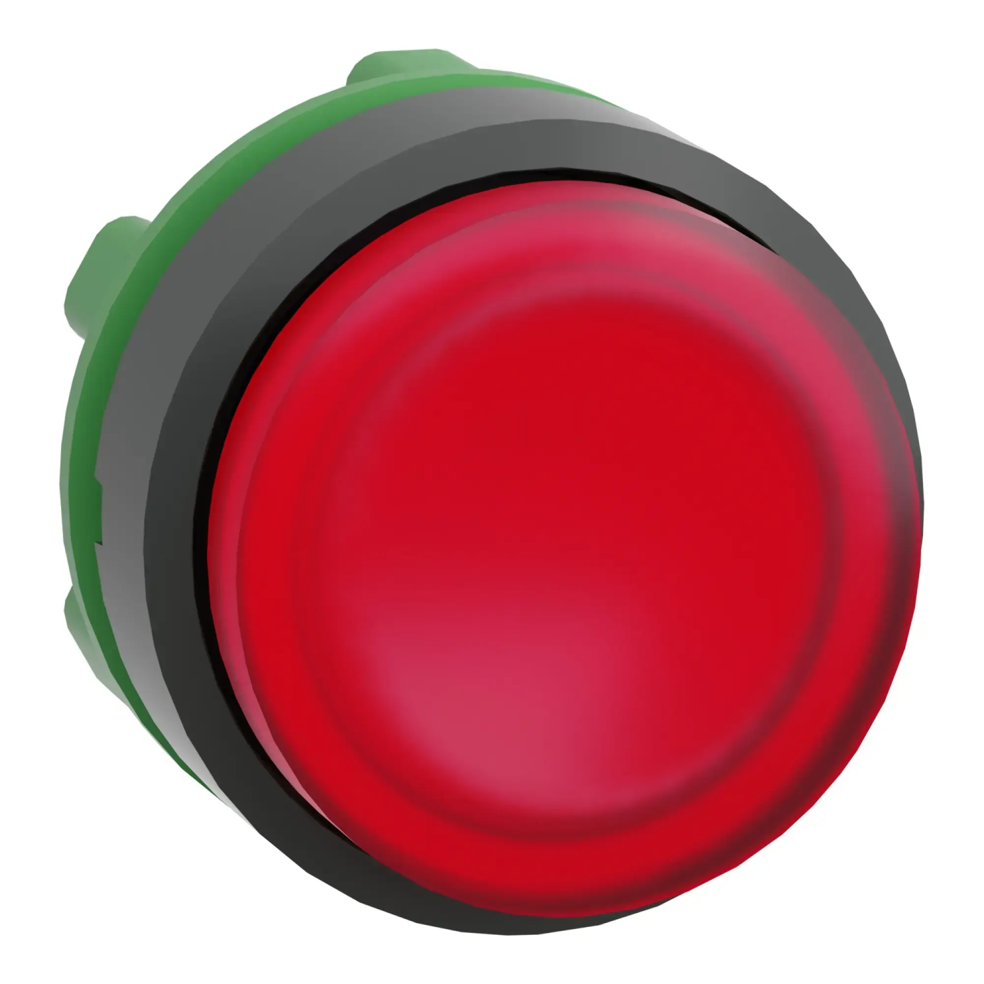 Schneider Electric ZB5AH43 Illuminated Push Button, Front Element, Harmony XB5, Plastic, 22mm, Red, Projecting, for Universal LED, Latching (img_008)
