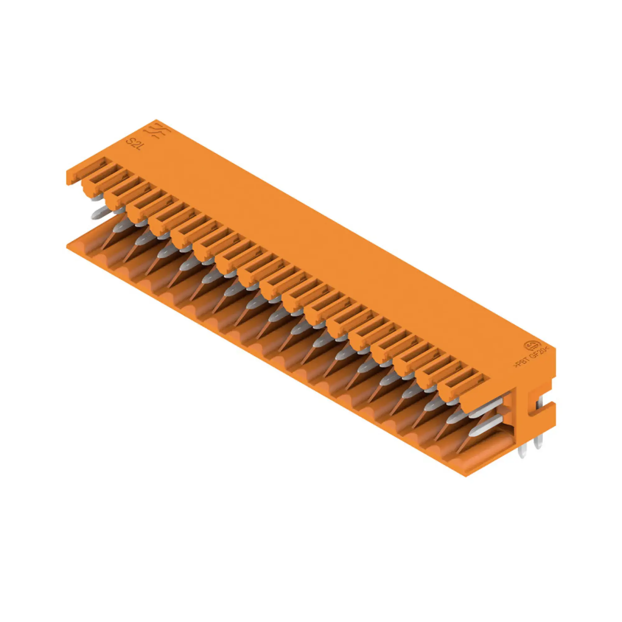 Weidmüller 1728300000 PCB connector (board connection), 125 V, 10 A, Pitch in mm: 3.50, Number of poles: 36, THT solder connection, Box (img_001)