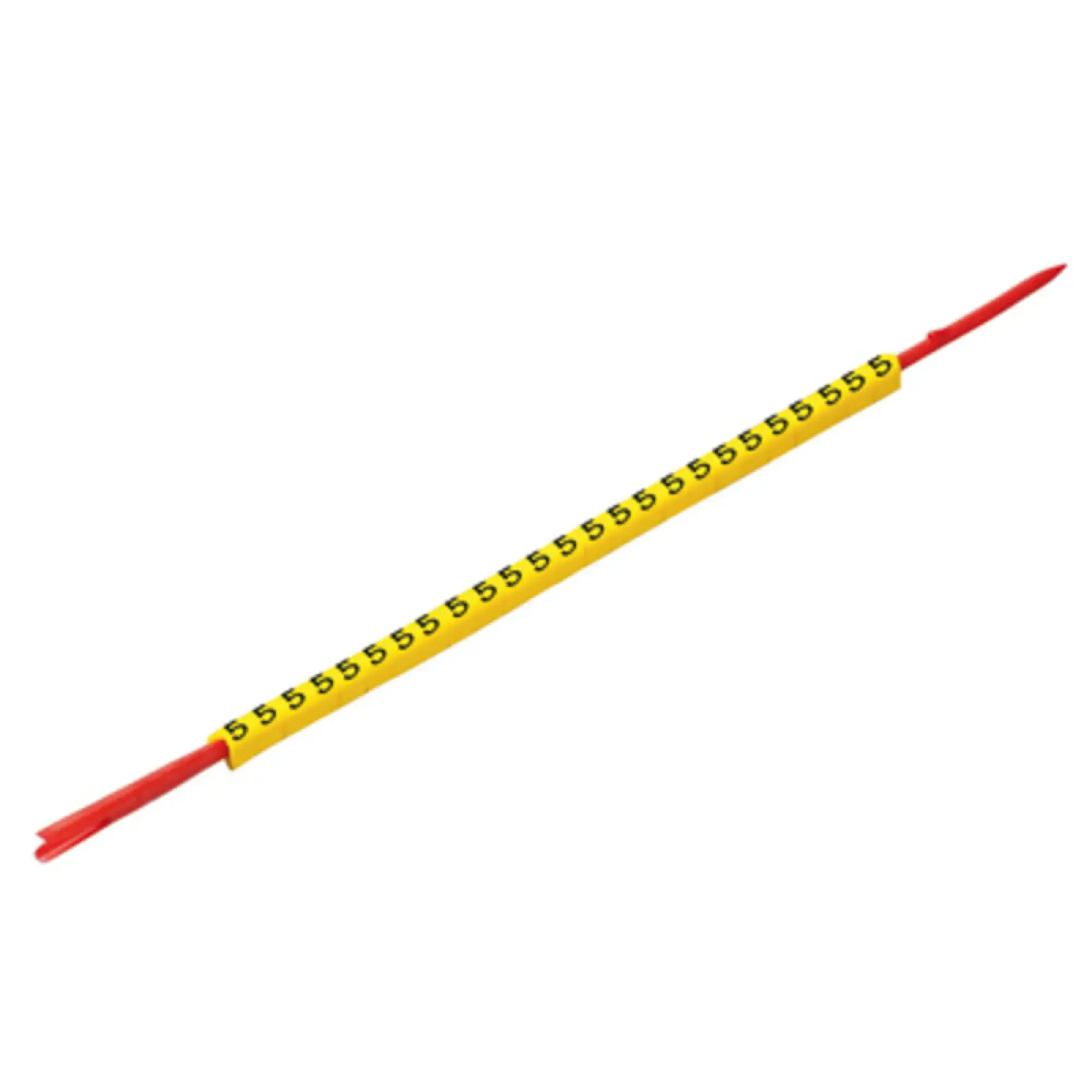 Weidmüller 0560001738 Mounting mandrel, 1.3 - 3 mm, 3.4 mm, Printed characters: Symbols, +, yellow (img_001)