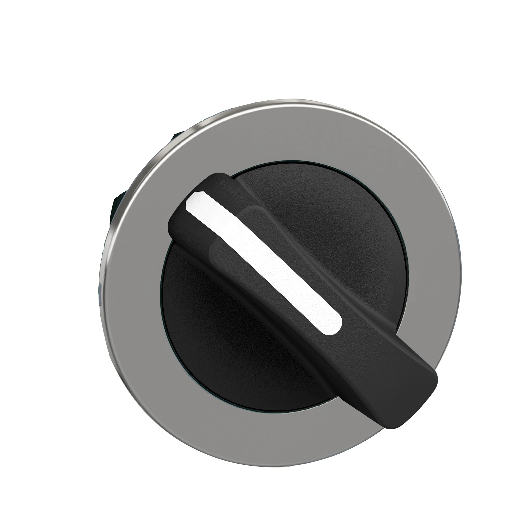 Schneider Electric ZB4FD2 Selector switch, front element, Harmony XB4F, metal, 30mm, black, 2 positions, latching (img_001) Schneider Electric ZB4FD2 Selector switch, front element, Harmony XB4F, metal, 30mm, black, 2 positions, latching (img_001)