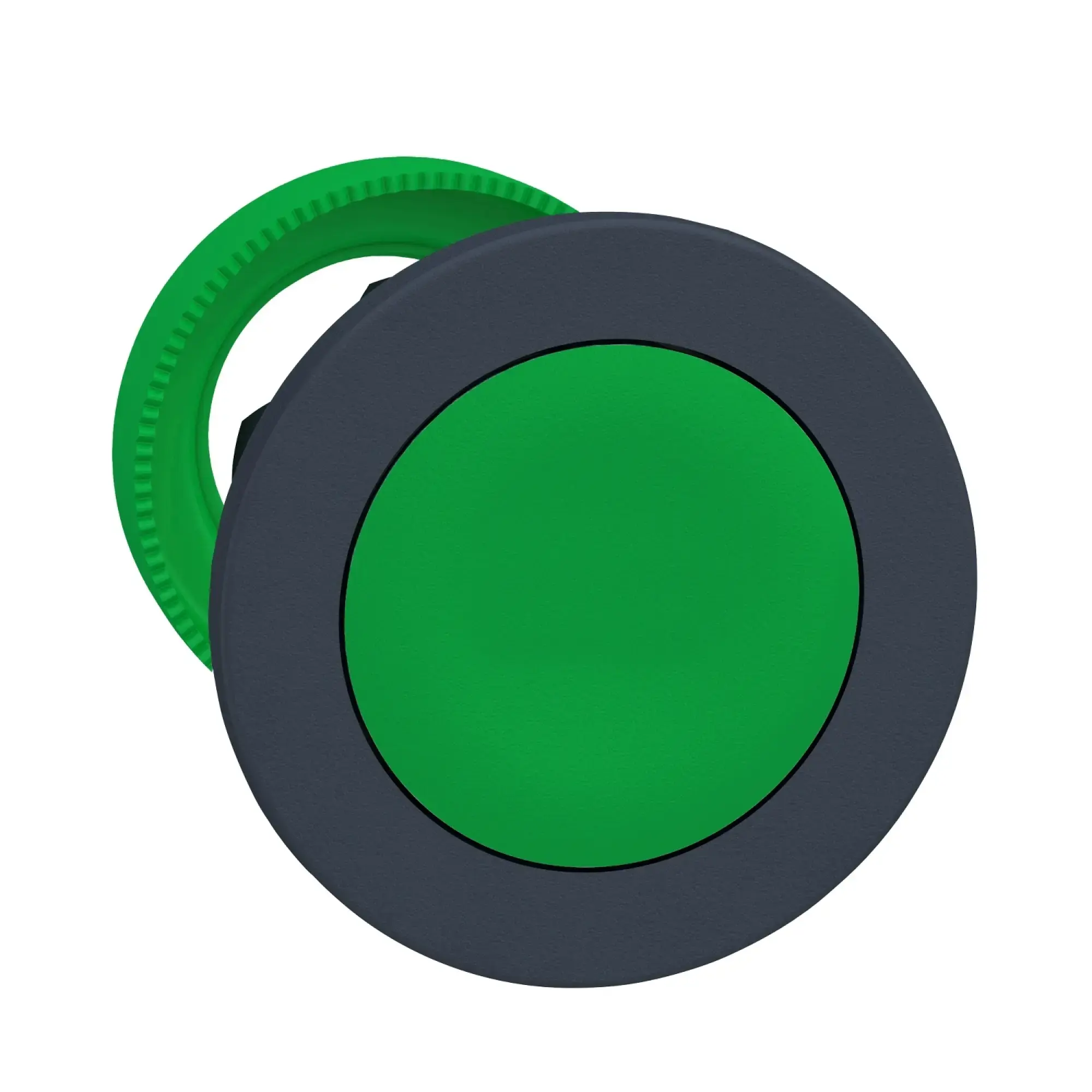 Schneider Electric ZB5FH03 Pushbutton, Front Element, Harmony XB5F, Plastic, 30mm, Green, Unmarked, Latching (img_002) Schneider Electric ZB5FH03 Pushbutton, Front Element, Harmony XB5F, Plastic, 30mm, Green, Unmarked, Latching (img_002)