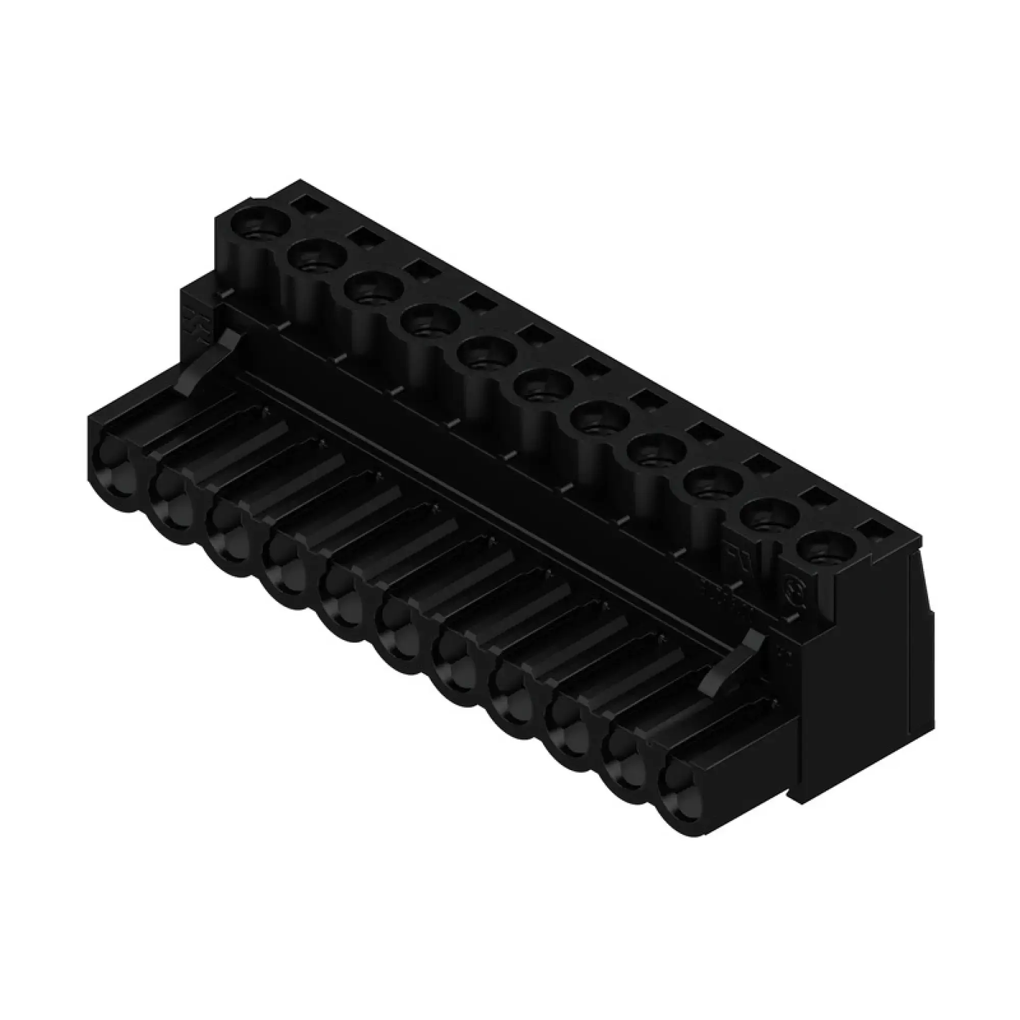 Weidmüller 1955480000 PCB connector (wire connection), 320 V, 23 A, Pitch in mm: 5.00, 4 mm², Number of poles: 11, Clamping yoke connection, Box (img_001) Weidmüller 1955480000 PCB connector (wire connection), 320 V, 23 A, Pitch in mm: 5.00, 4 mm², Number of poles: 11, Clamping yoke connection, Box (img_001)