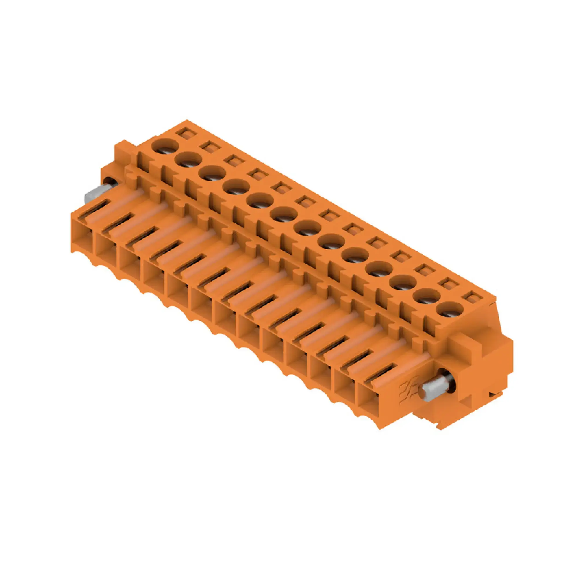 Weidmüller 1606750000 PCB connector (wire connection), 160 V, 17 A, Pitch in mm: 3.50, 1.5 mm², Number of poles: 13, Clamping yoke connection, Box (img_001)