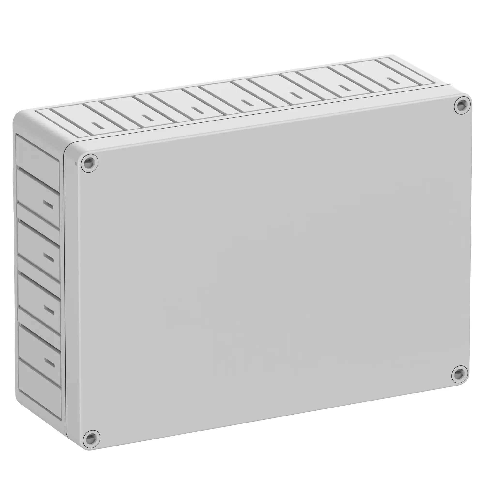 Spelsberg 14100101 Empty enclosure, grey, Type of protection IP30, Impact strength IK07, Protection class II, Rated voltage 690V AC, Halogen free (img_001) Spelsberg 14100101 Empty enclosure, grey, Type of protection IP30, Impact strength IK07, Protection class II, Rated voltage 690V AC, Halogen free (img_001)