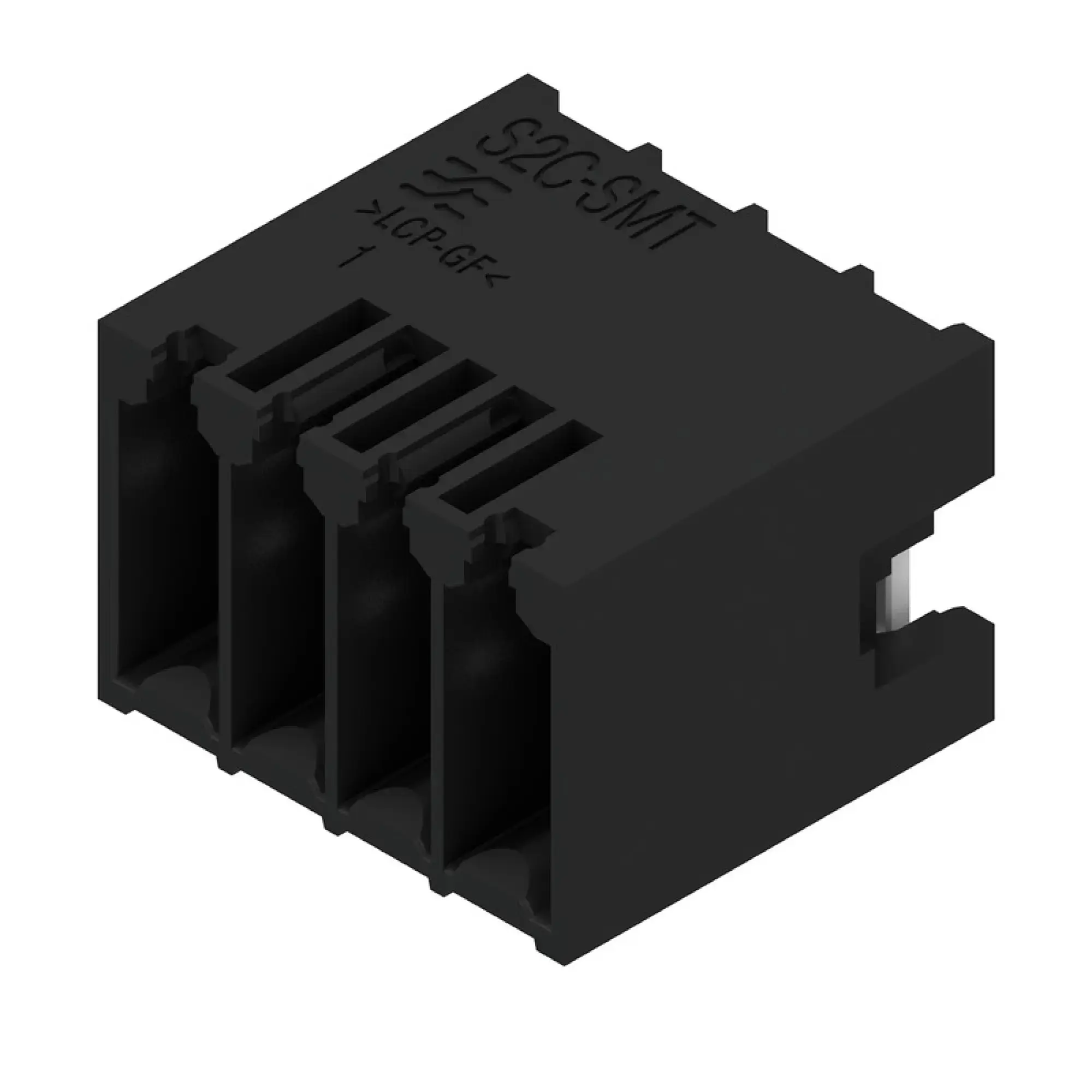 Weidmüller 1289650000 PCB connector (board connection), 160 V, 13.4 A, Pitch in mm: 3.50, Number of poles: 8, THT/THR solder connection, Box (img_001)