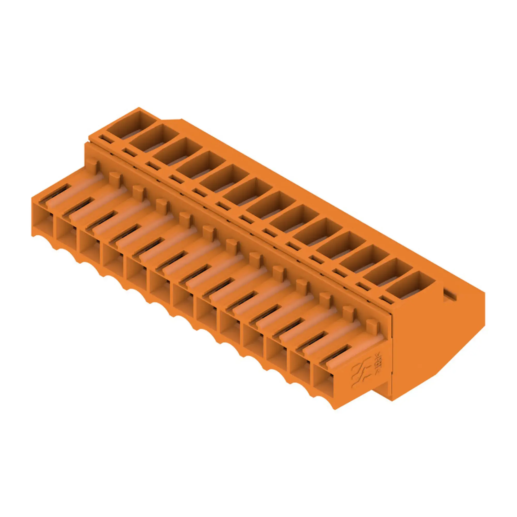 Weidmüller 1638660000 PCB connector (wire connection), 160 V, 12 A, Pitch in mm: 3.50, 1.5 mm², Number of poles: 13, Clamping yoke connection, Box (img_001)