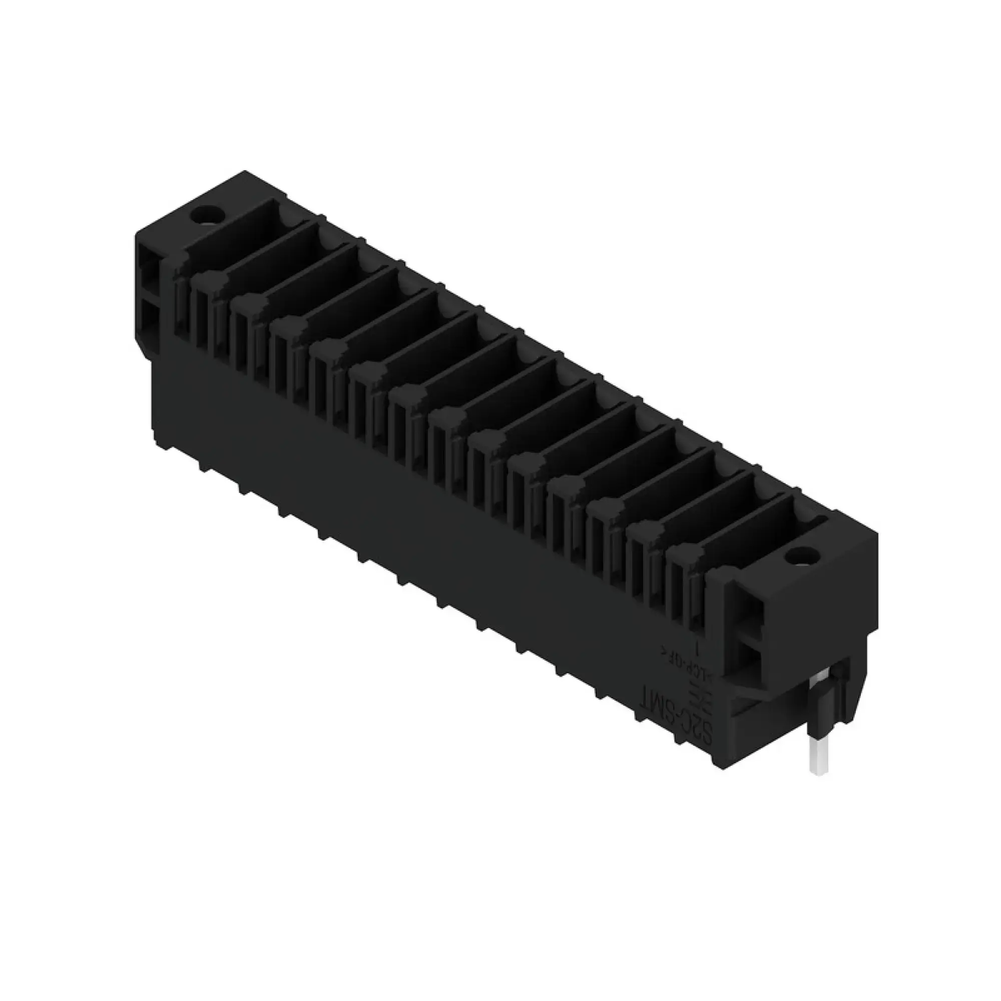 Weidmüller 1290660000 PCB connector (board connection), 160 V, 13.4 A, Pitch in mm: 3.50, Number of poles: 14, THT/THR solder connection, Box (img_001)