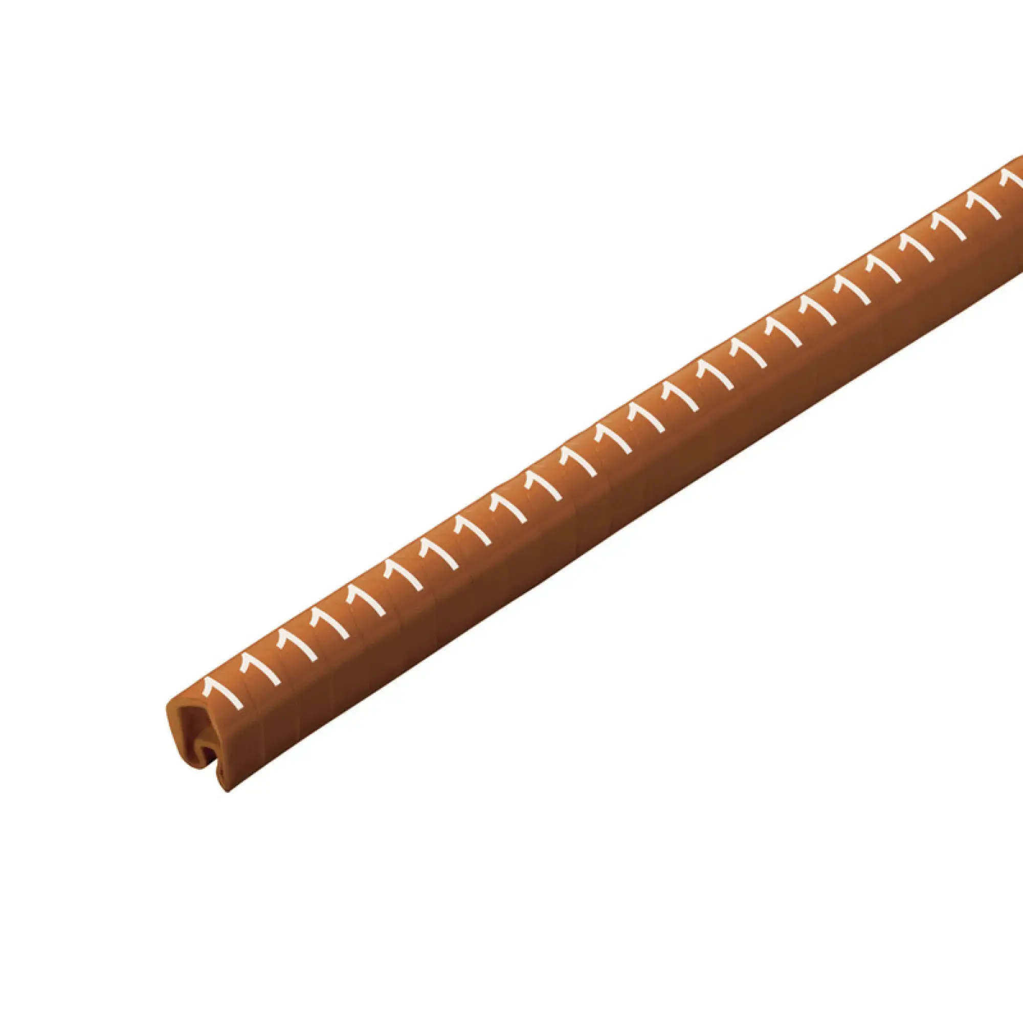 Weidmüller 1568261506 Cable coding system, brown, Conductor O.D.:4 - 10 mm, Numbers, PVC, soft, without Cadmium, -30...80 °C (img_001)