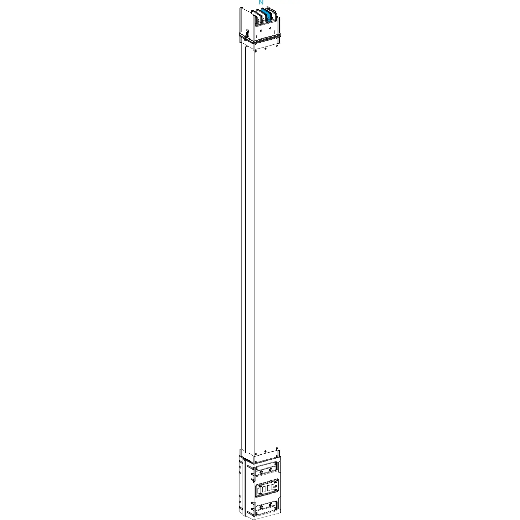 Schneider Electric KSA1000CM4A KSA straight element, 250A, length 5m, transport (img_002)