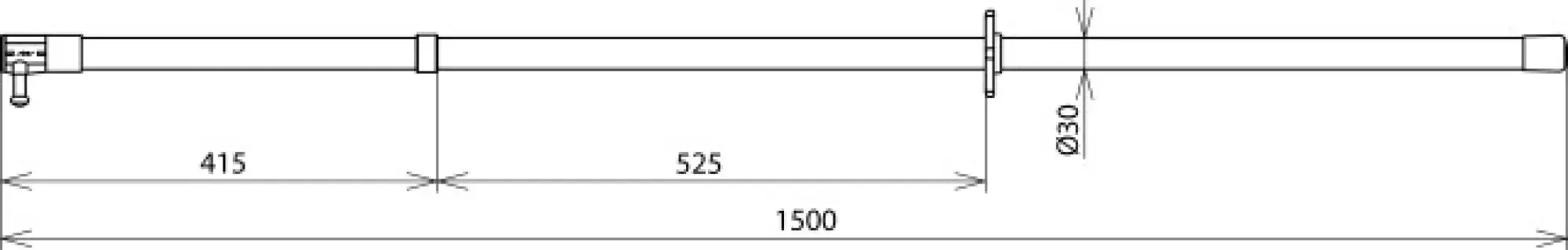 Dehn 763611 Switching stick 36kV L 1500mm (img_002) Dehn 763611 Switching stick 36kV L 1500mm (img_002)