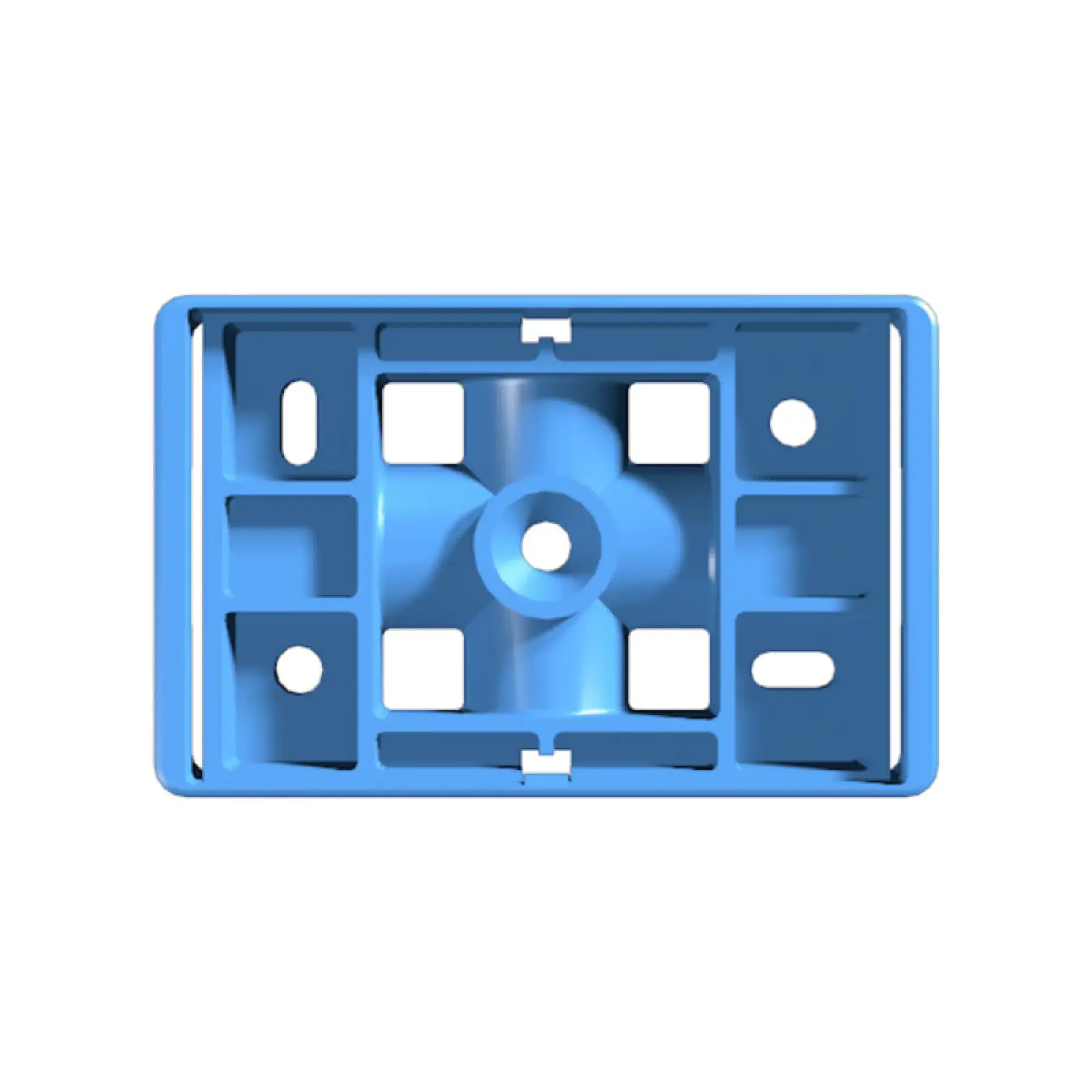 Weidmüller 2737770000 Device marking holder, Marker holder, Width: 58 mm, blue, Polyamide 66, UL 94 flammability rating: HB, Operating temperature range: -40...100 °C (img_001) Weidmüller 2737770000 Device marking holder, Marker holder, Width: 58 mm, blue, Polyamide 66, UL 94 flammability rating: HB, Operating temperature range: -40...100 °C (img_001)