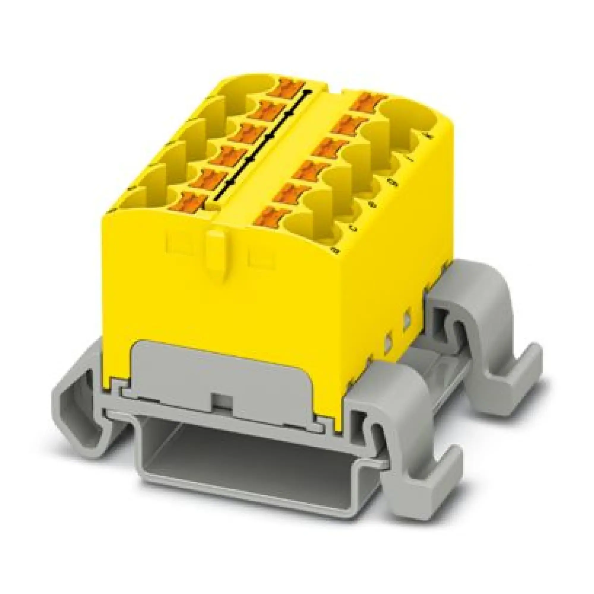 Phoenix Contact 3273686 Distribution block PTFIX 12X4-NS35A YE (img_001) Phoenix Contact 3273686 Distribution block PTFIX 12X4-NS35A YE (img_001)