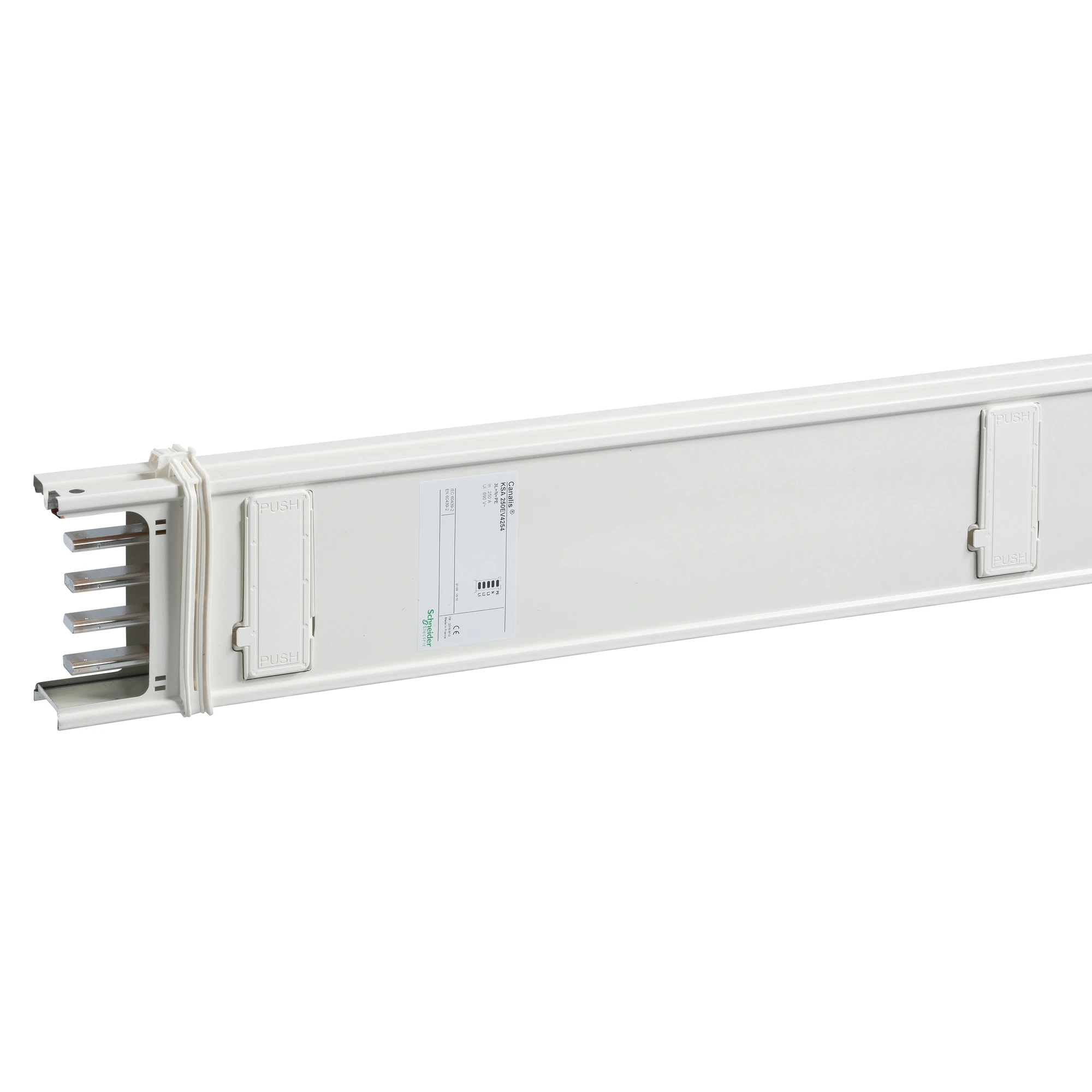 Schneider Electric KSA250EV4254 KSA straight element, 250A, 2.5m, 4 outlets, one-sided (img_001) Schneider Electric KSA250EV4254 KSA straight element, 250A, 2.5m, 4 outlets, one-sided (img_001)