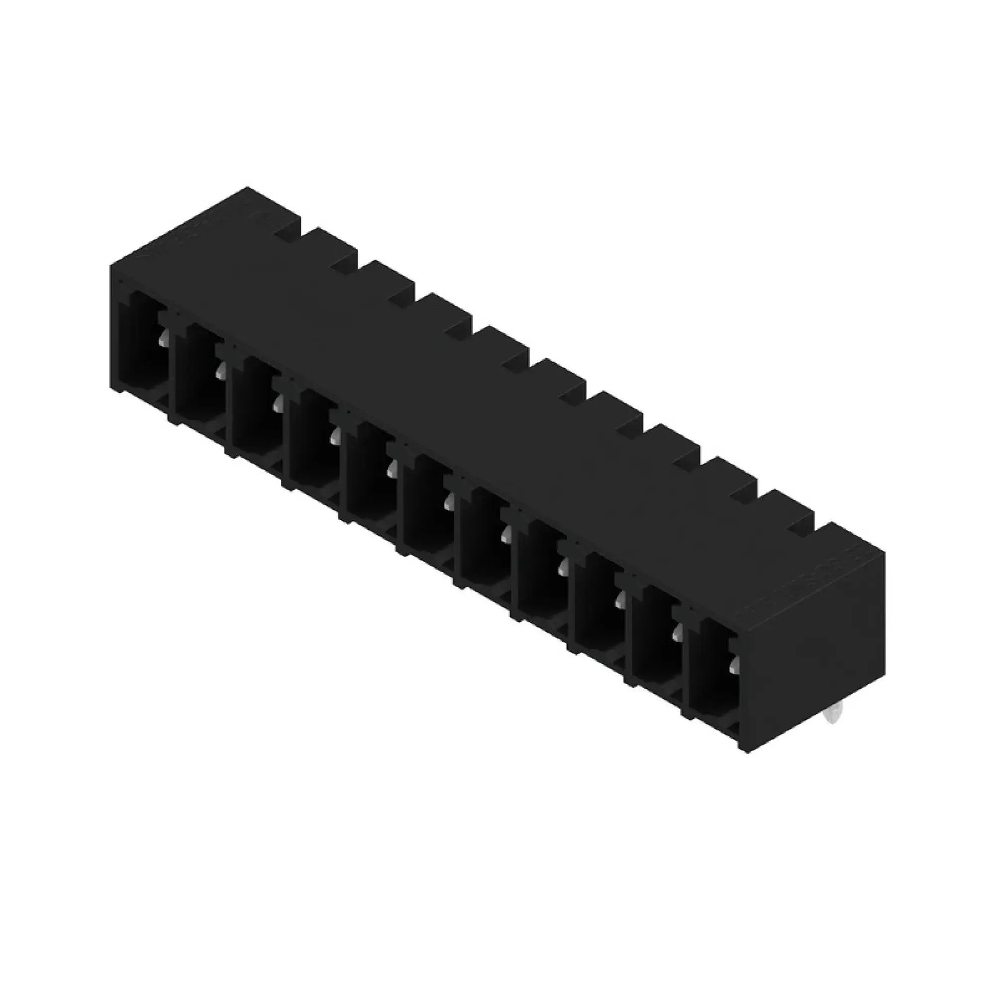 Weidmüller 1862570000 PCB connector (board connection), 160 V, 17.5 A, Pitch in mm: 3.81, Number of poles: 11, THT/THR solder connection, Box (img_001)
