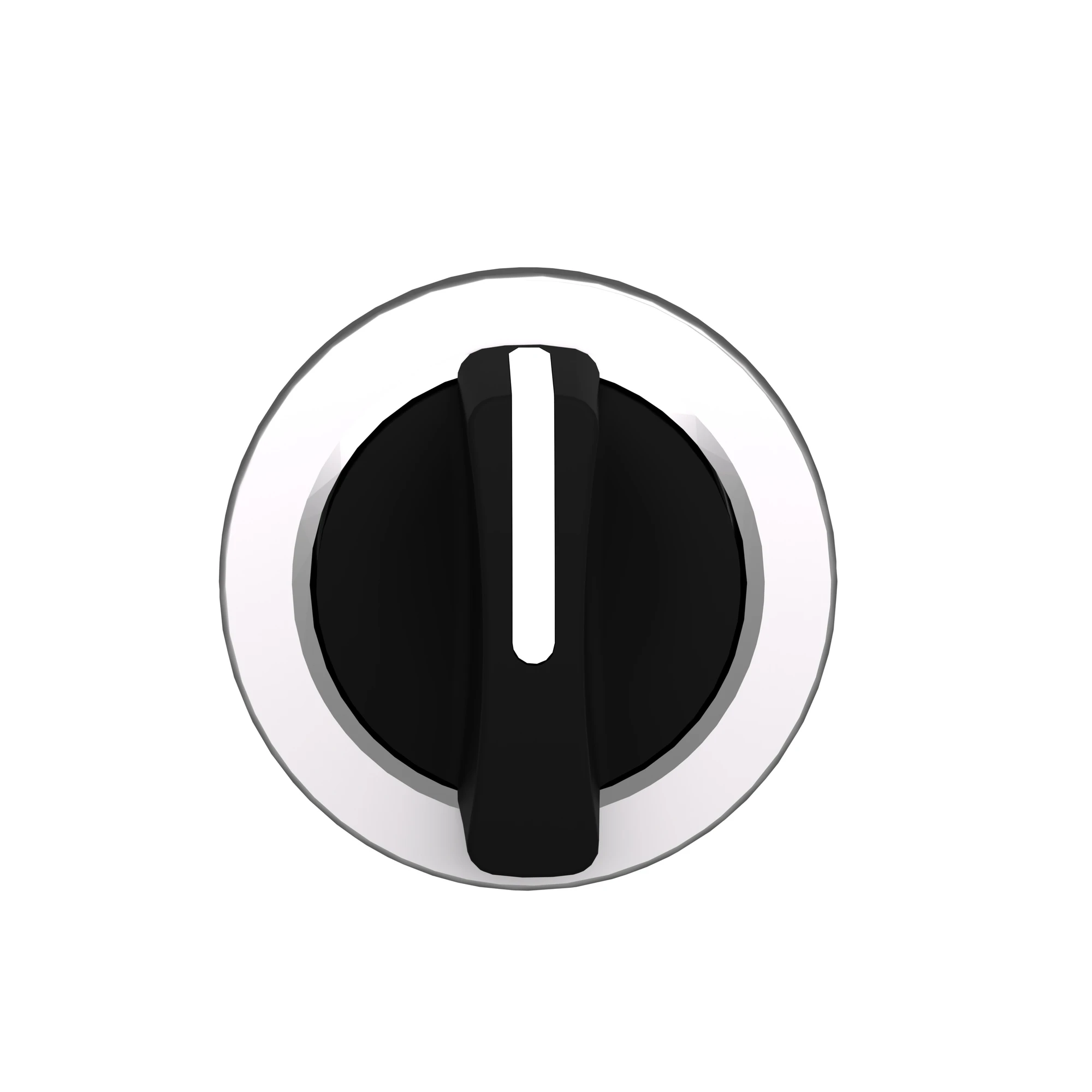 Schneider Electric ZB4FD5 Selector switch, Front element, Harmony XB4F, Metal, 30mm, black, 3 positions, Center retracted (img_004)