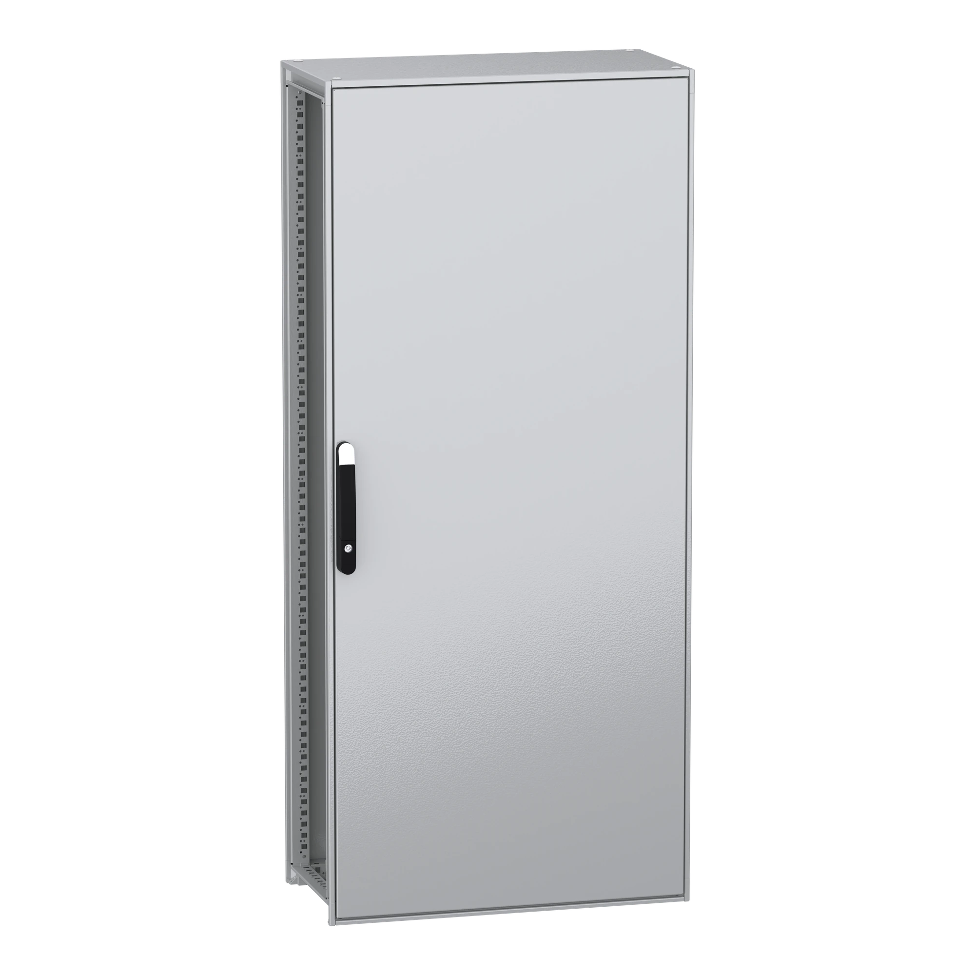Schneider Electric NSYSFN18840P Floor-standing enclosure, electrical, PanelSeT SFN, made of decarbonized steel, with mounting plate, assembled, 1800x800x400mm, IP55 (img_001)