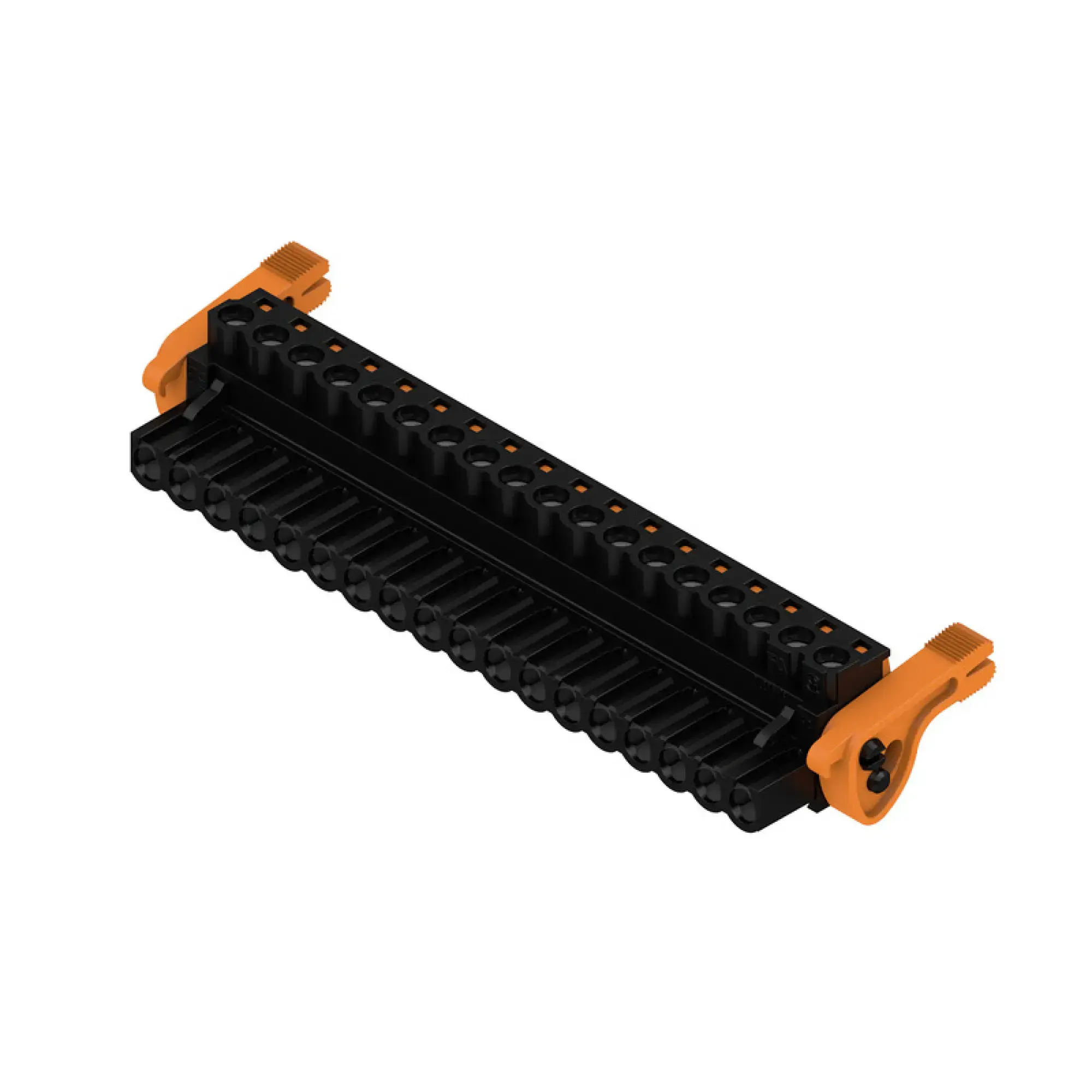 Weidmüller 1945220000 PCB connector (wire connection), 320 V, 23 A, Pitch in mm: 5.08, 4 mm², Number of poles: 18, Clamping yoke connection, Box (img_001) Weidmüller 1945220000 PCB connector (wire connection), 320 V, 23 A, Pitch in mm: 5.08, 4 mm², Number of poles: 18, Clamping yoke connection, Box (img_001)