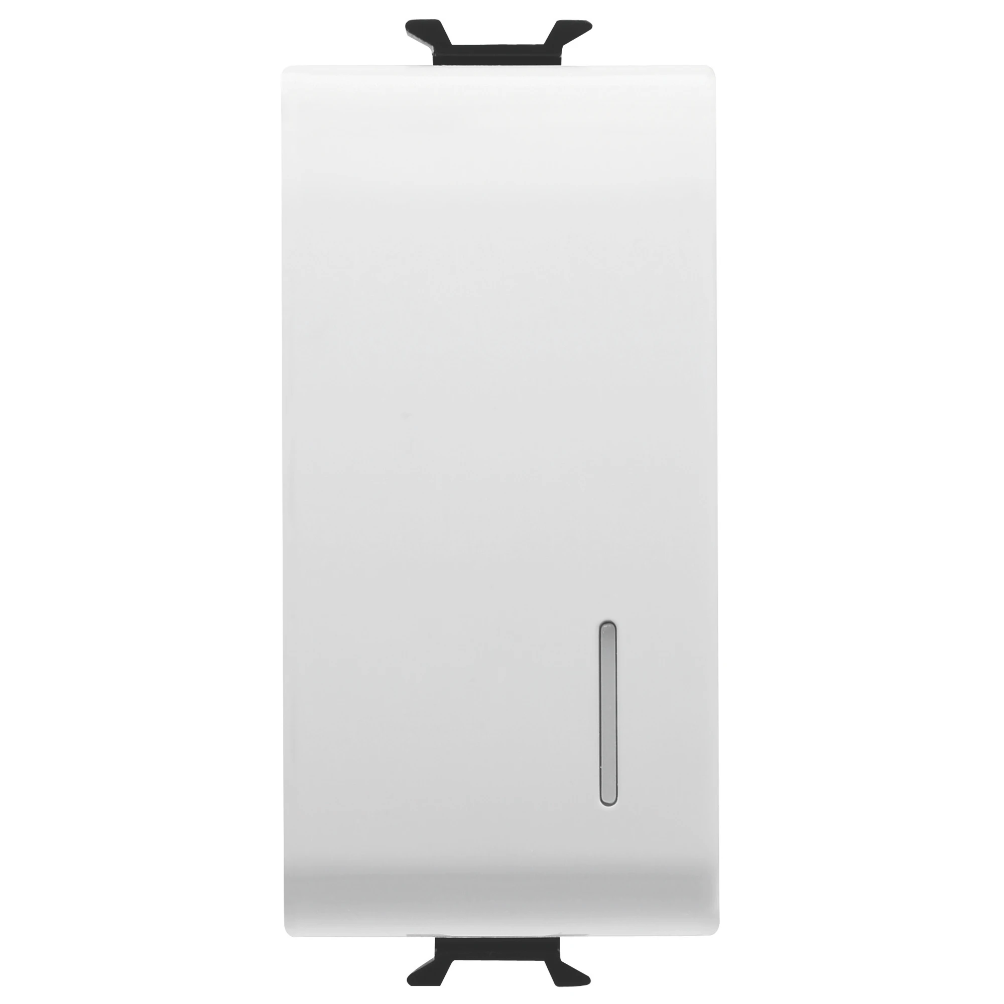 GEWISS GW10912 ELECTRONIC SOFT-CLICK PUSH-BUTTON - BACKLIT - WITH DIFFUSER - FOR RELAY AND DIMMER - 1P NO 4A - 230V ac 50/60Hz - 1 MODULE - GLOSSY WHITE - CHORUSMART (img_001) GEWISS GW10912 ELECTRONIC SOFT-CLICK PUSH-BUTTON - BACKLIT - WITH DIFFUSER - FOR RELAY AND DIMMER - 1P NO 4A - 230V ac 50/60Hz - 1 MODULE - GLOSSY WHITE - CHORUSMART (img_001)