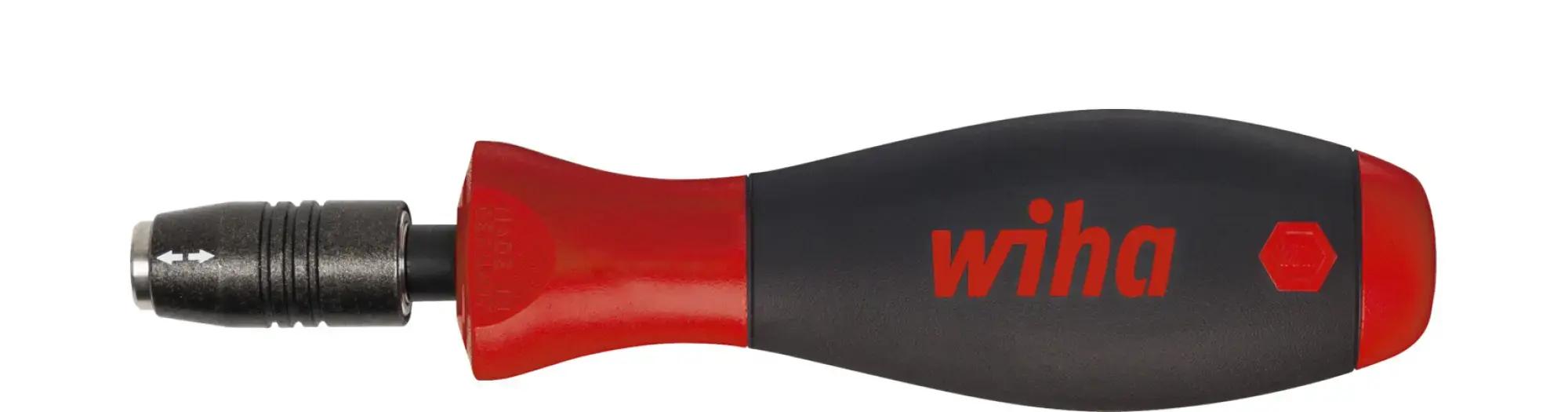 Wiha 40331 Screwdriver with SoftFinish® CentroFix bit holder, mechanically lockable 1/4" (img_001)