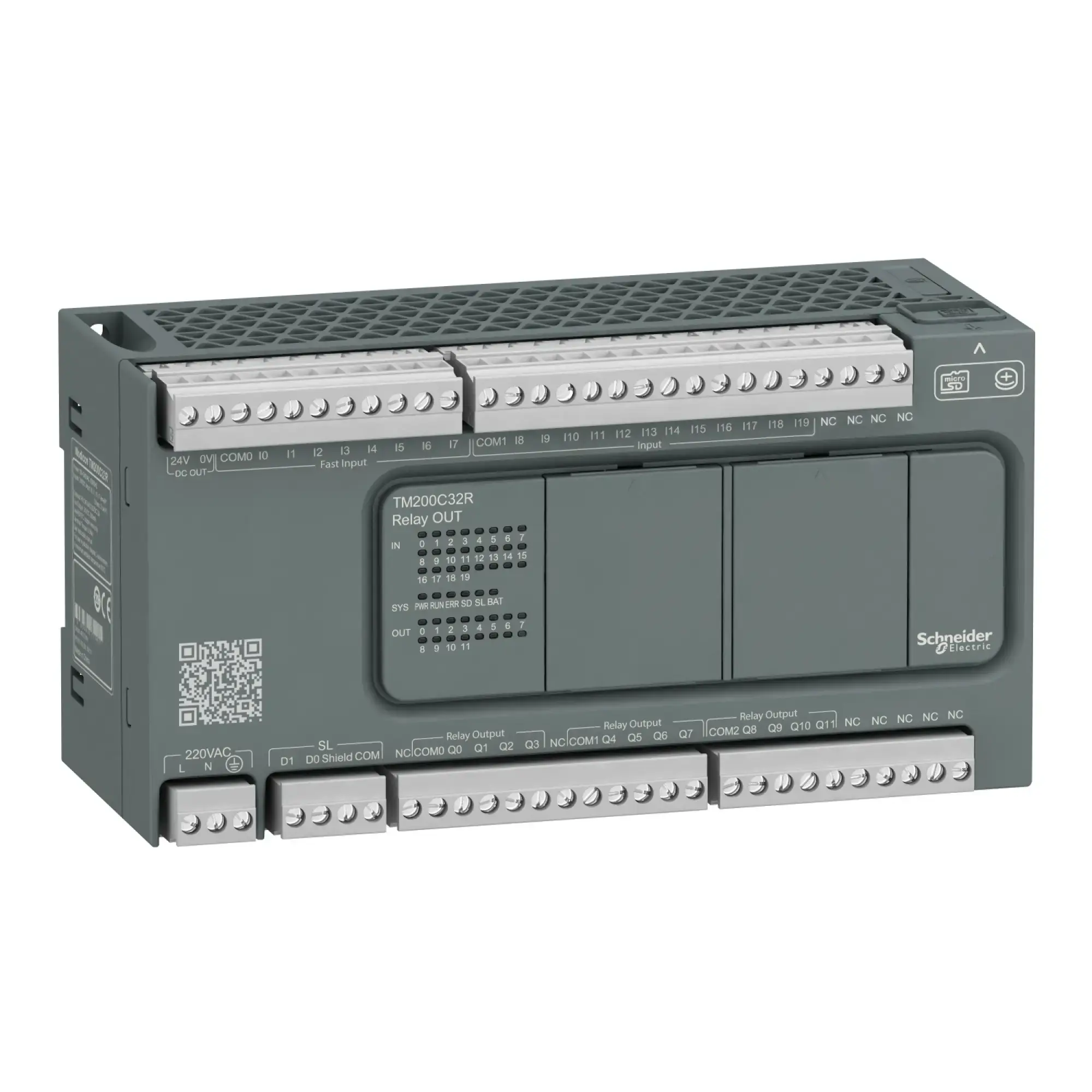 Schneider Electric TM200C32R Easy Modicon M200, SPS-Steuerung, 20E/12A, Relais, 220V AC (img_001) Schneider Electric TM200C32R Easy Modicon M200, SPS-Steuerung, 20E/12A, Relais, 220V AC (img_001)