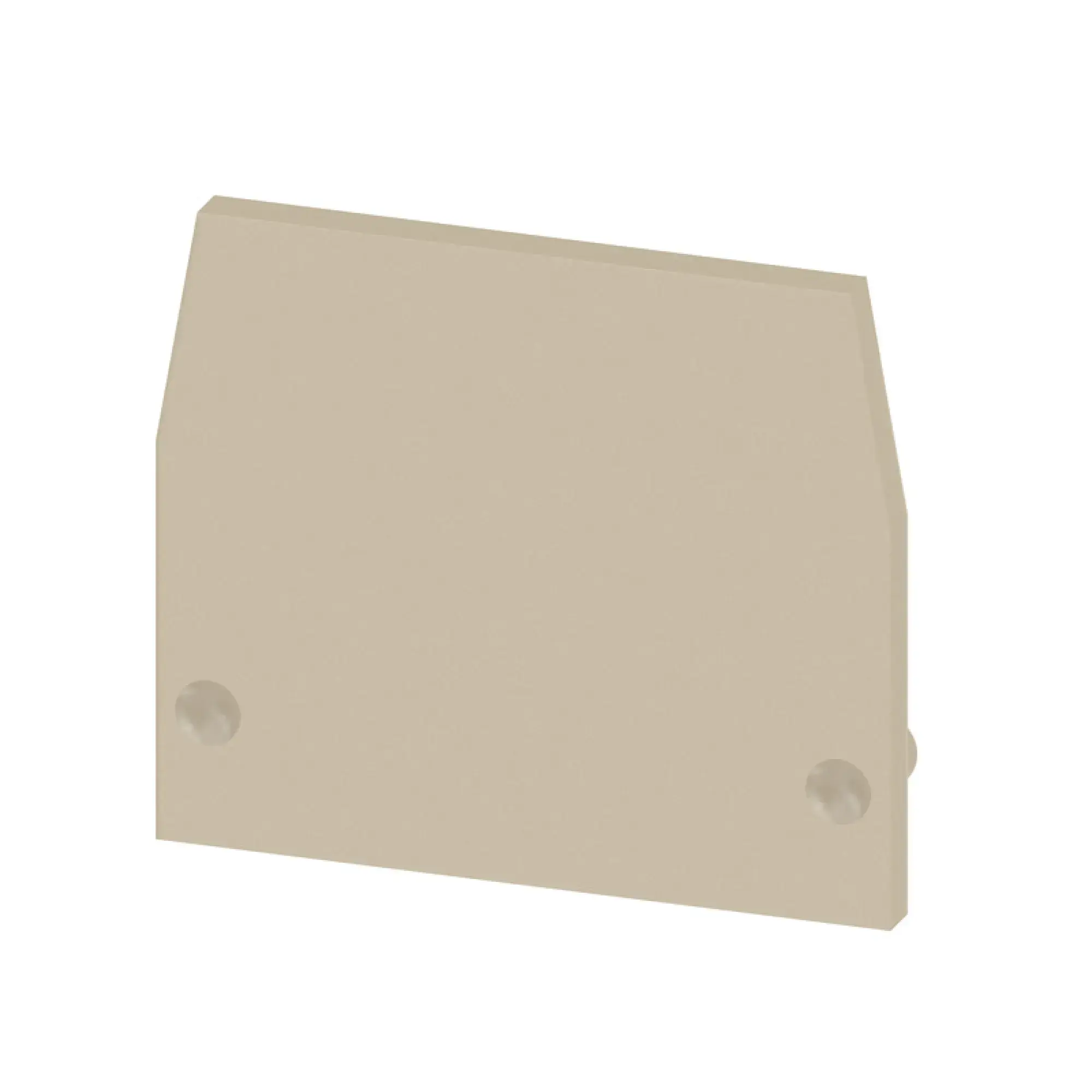 Weidmüller 0340560000 End plate (terminals), beige, Height: 22.5 mm, Width: 1.5 mm, V-2, PA 66 (img_001) Weidmüller 0340560000 End plate (terminals), beige, Height: 22.5 mm, Width: 1.5 mm, V-2, PA 66 (img_001)