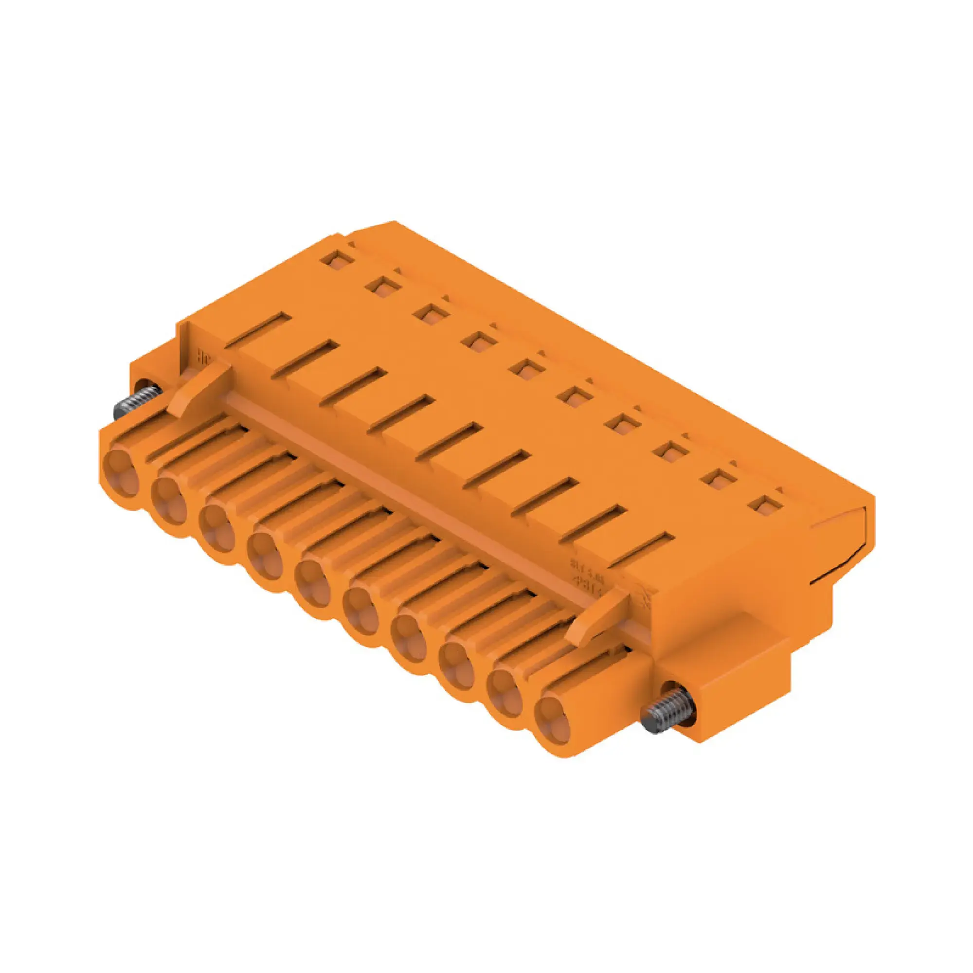 Weidmüller 1844300000 PCB connector (wire connection), 320 V, 27 A, Pitch in mm: 5.08, 2.5 mm², Number of poles: 10, TOP connection, Box (img_001)