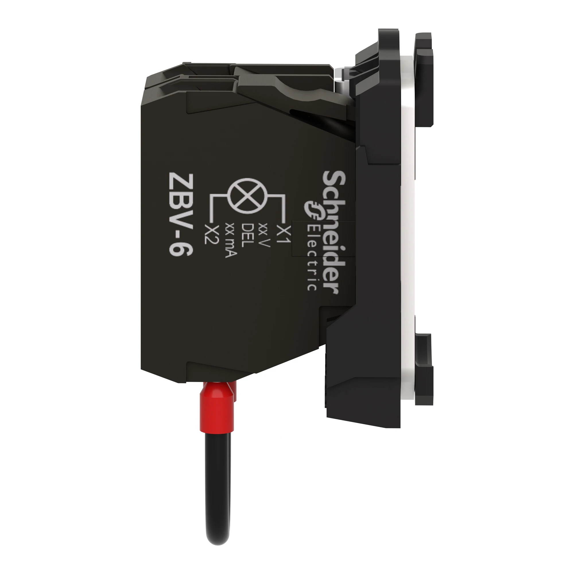 Schneider Electric ZB5AV156 Lamp socket with mounting flange, Harmony XB5, plastic, white, incandescent lamp BA9s, screw terminal, 250V (img_003) Schneider Electric ZB5AV156 Lamp socket with mounting flange, Harmony XB5, plastic, white, incandescent lamp BA9s, screw terminal, 250V (img_003)