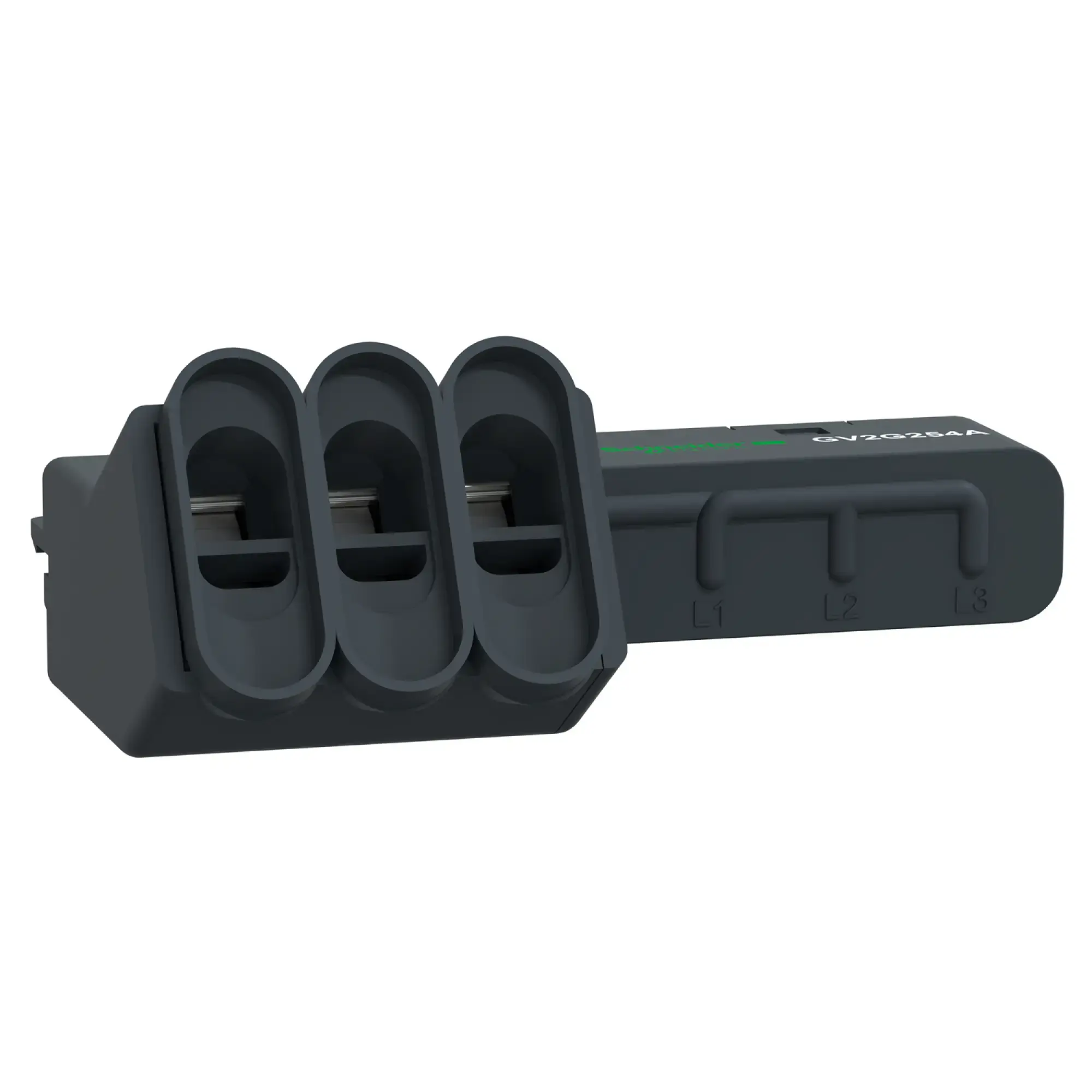 Schneider Electric GV2G254A Drehstrom-Sammelschienensystem, 63A, 4 Abgangsstellen, 45mm Abstand (img_001) Schneider Electric GV2G254A Drehstrom-Sammelschienensystem, 63A, 4 Abgangsstellen, 45mm Abstand (img_001)