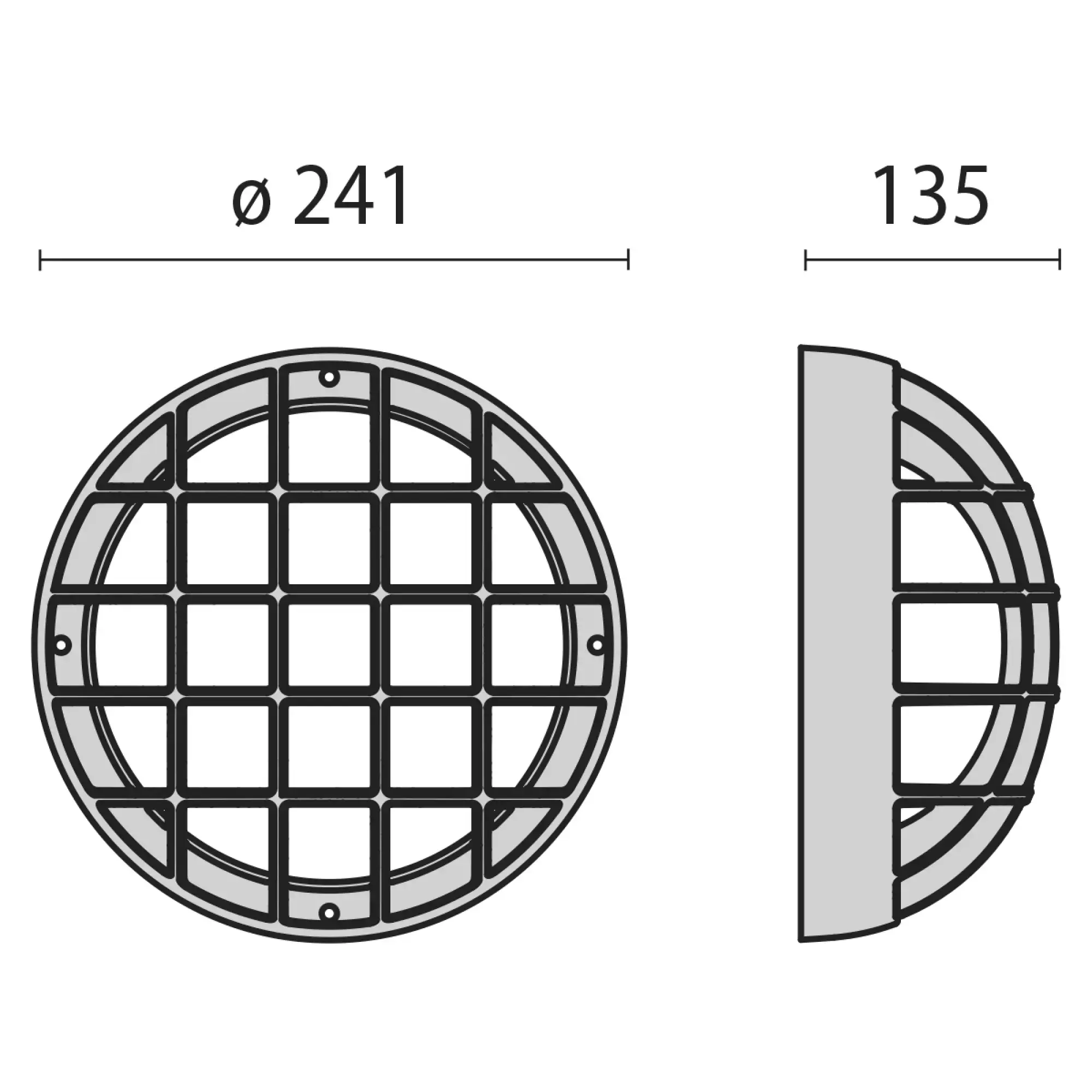 Performance iN Lighting 302045 Wand- und Deckenleuchte 1x60W A60 symmetrische extrabreite Streuoptik 302045 (img_003)