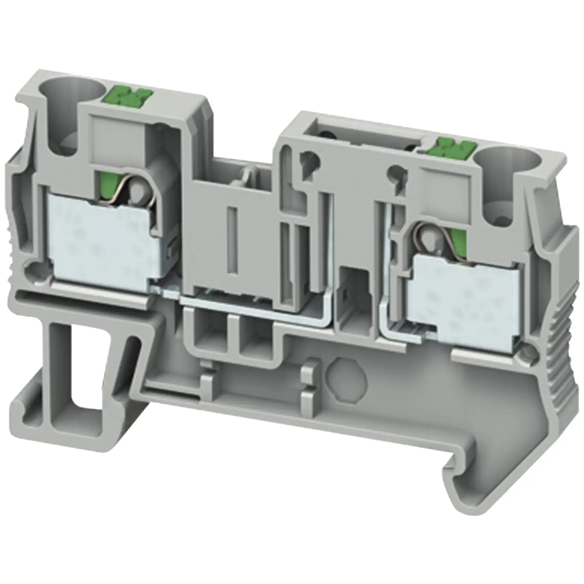 Schneider Electric NSYTRP42TB CLAMP CONNECTOR, BASE DISCONNECT TERMINAL, 2 CONTACTS, 4MM², GREY (img_002)