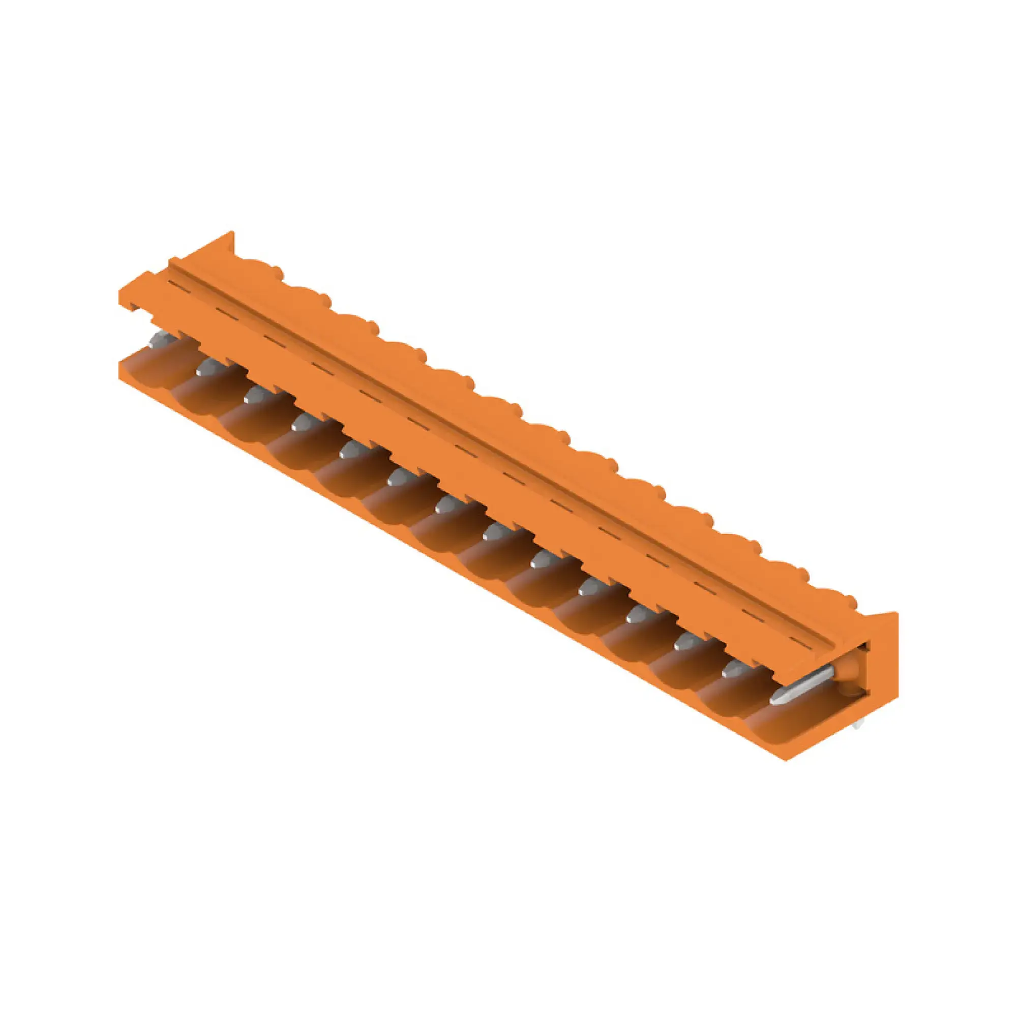 Weidmüller 1146990000 PCB connector (board connection), 320 V, 24 A, Pitch in mm: 5.08, Number of poles: 14, THT solder connection, Box (img_001)
