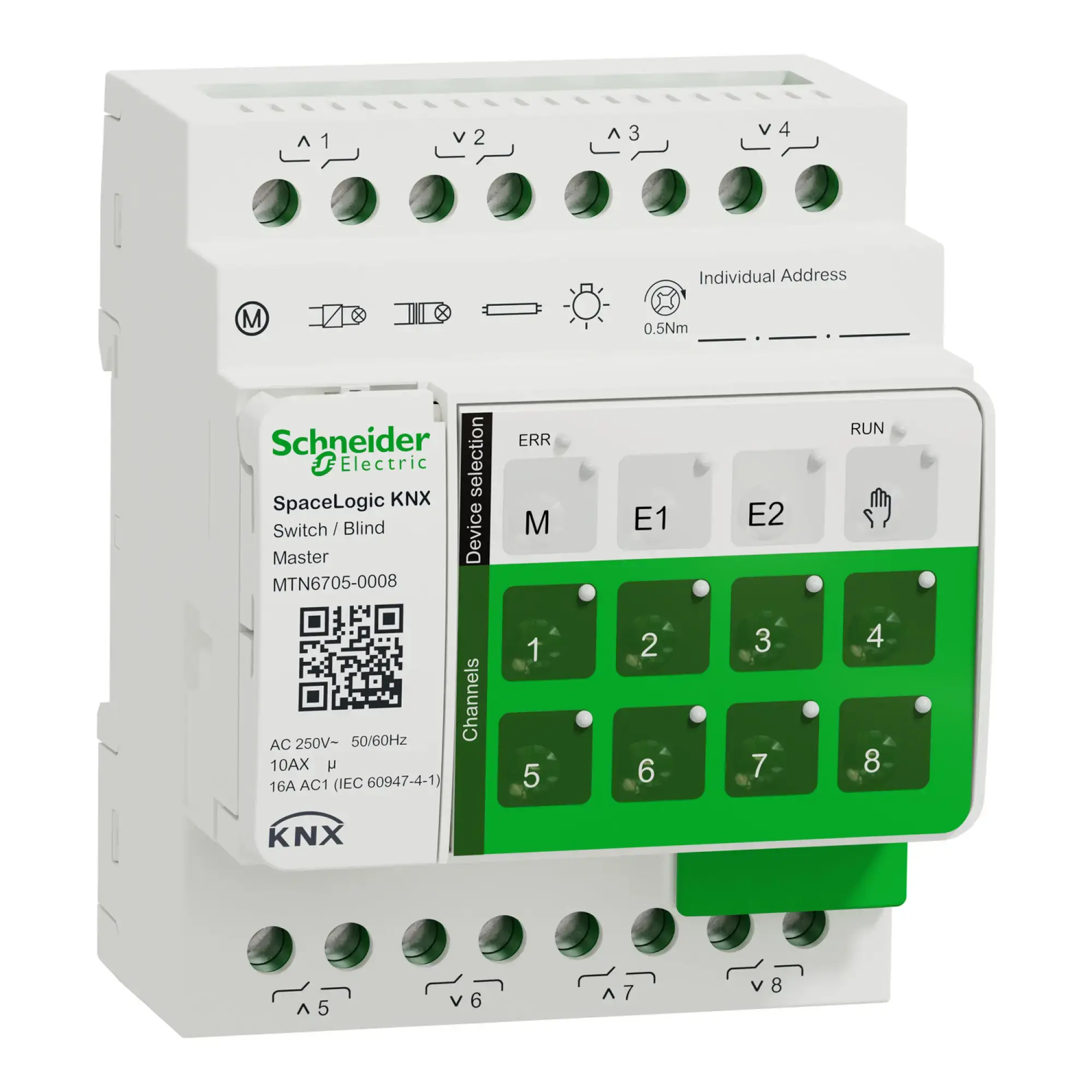 Schneider Electric MTN6705-0008 SpaceLogic KNX Master Switch/Blind, 8-way (img_002)