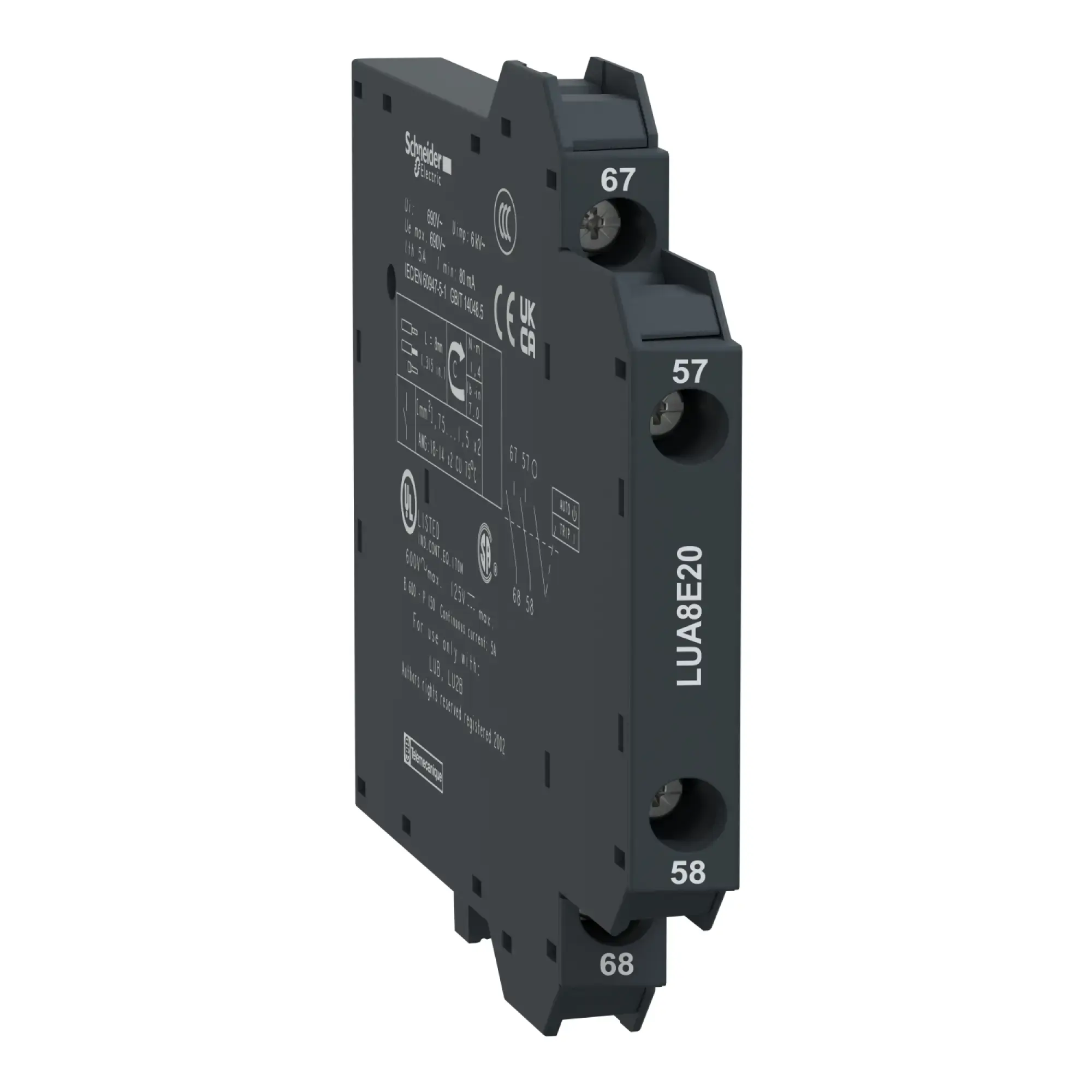 Schneider Electric LUA8E20 Control module for power supply disconnection (img_002)