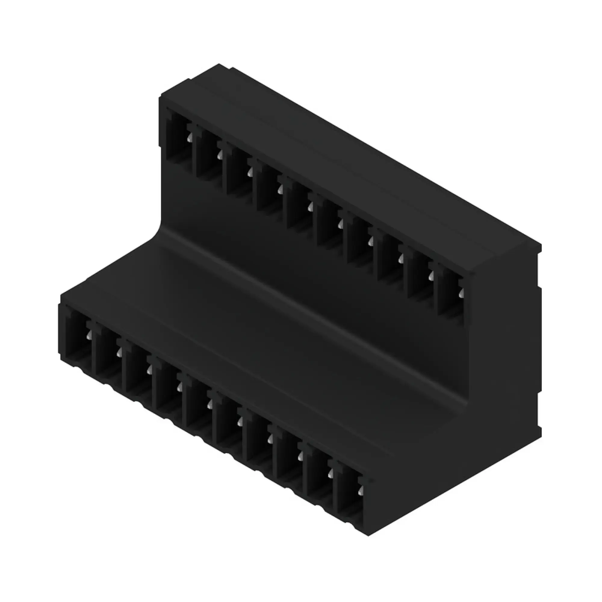 Weidmüller 1033900000 PCB connector (board connection), 160 V, 17.5 A, Pitch in mm: 3.81, Number of poles: 20, THT/THR solder connection, Box (img_001)