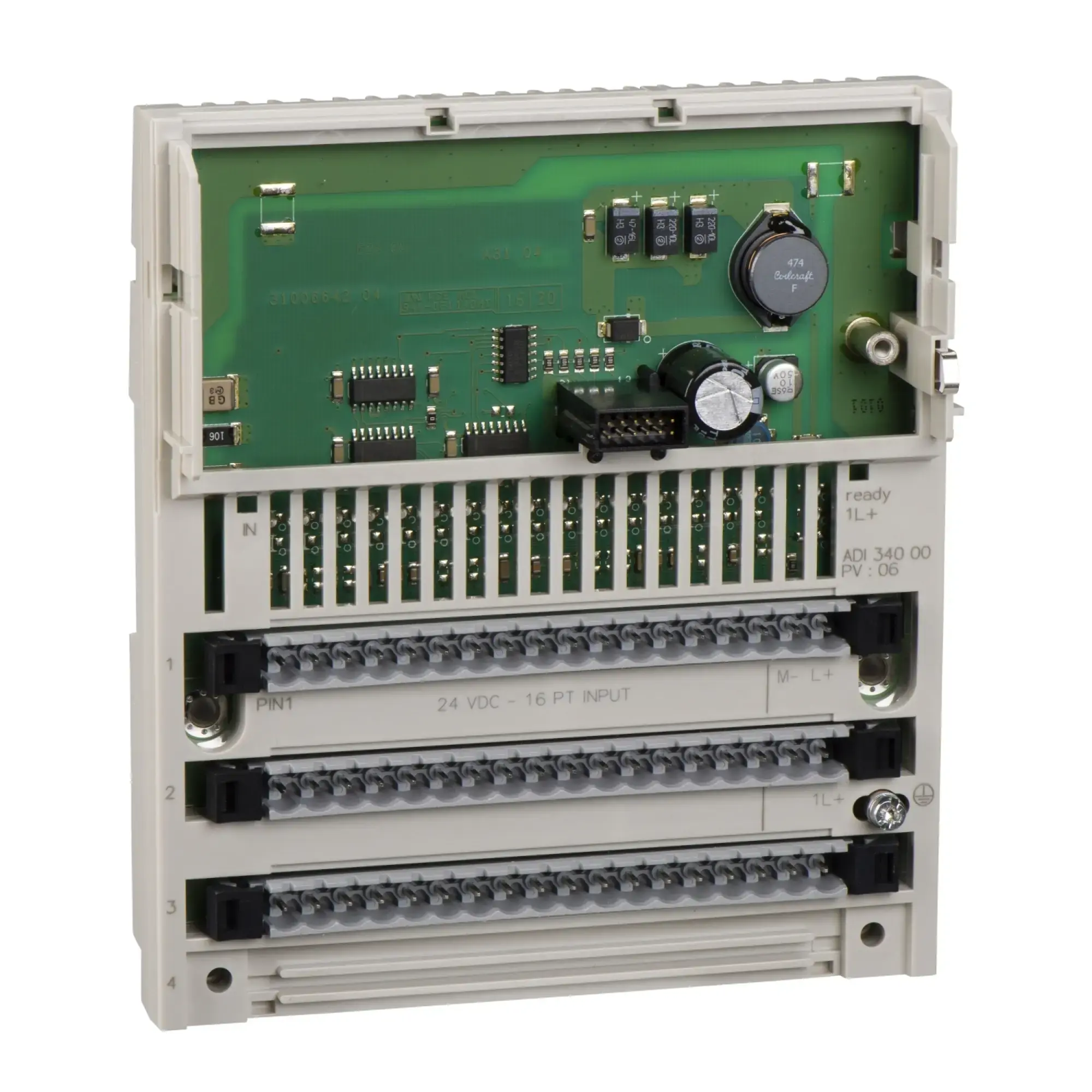 Schneider Electric 170ADI54050 Dez. dig. Eingangseinheit Modicon Momentum, Standardformat, 16 E 100-120V AC (img_002)