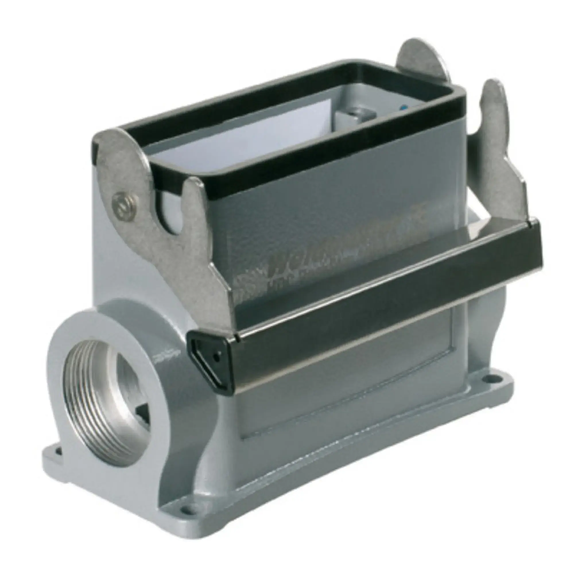 Weidmüller 1903110000 Housing (industry plug-in connectors), Base housing, End-locking clamp, lower side, Size: 6, IP65 (in plugged condition) (img_001)