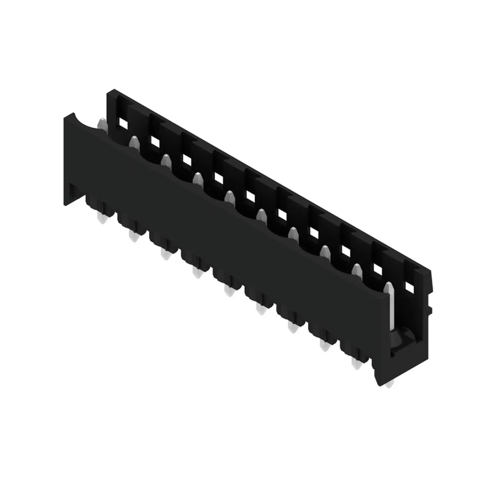 Weidmüller 1148290000 PCB connector (board connection), 320 V, 24 A, Pitch in mm: 5.08, Number of poles: 10, THT solder connection, Box (img_001)