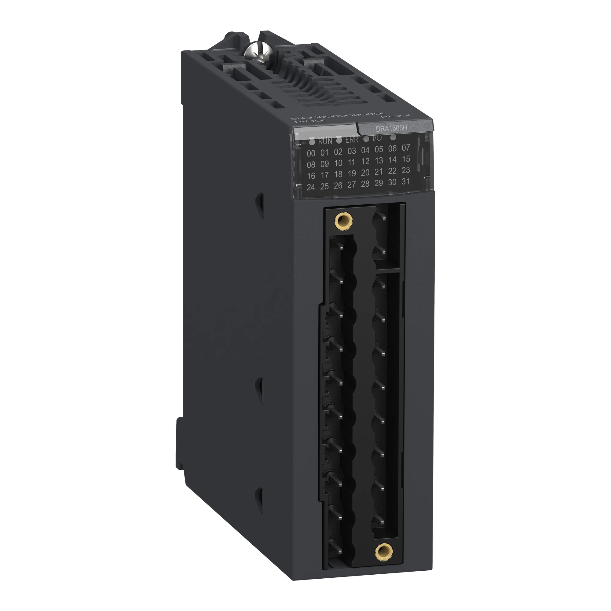 Schneider Electric BMXDRA1605H Modicon X80 I/O Module, 16 NO Relay Outputs, 24-240V AC / 24-48V DC 3A, Robust Design (img_001) Schneider Electric BMXDRA1605H Modicon X80 I/O Module, 16 NO Relay Outputs, 24-240V AC / 24-48V DC 3A, Robust Design (img_001)