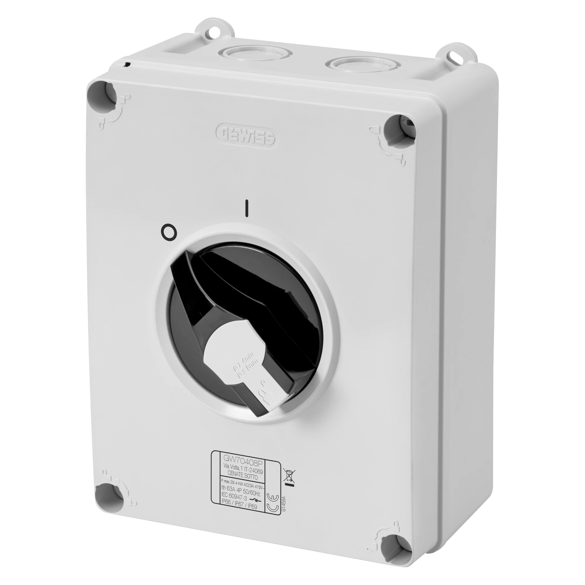 GEWISS GW70420P Drehschalter mit Gehaeuse 4P 80A IP66 (img_001)